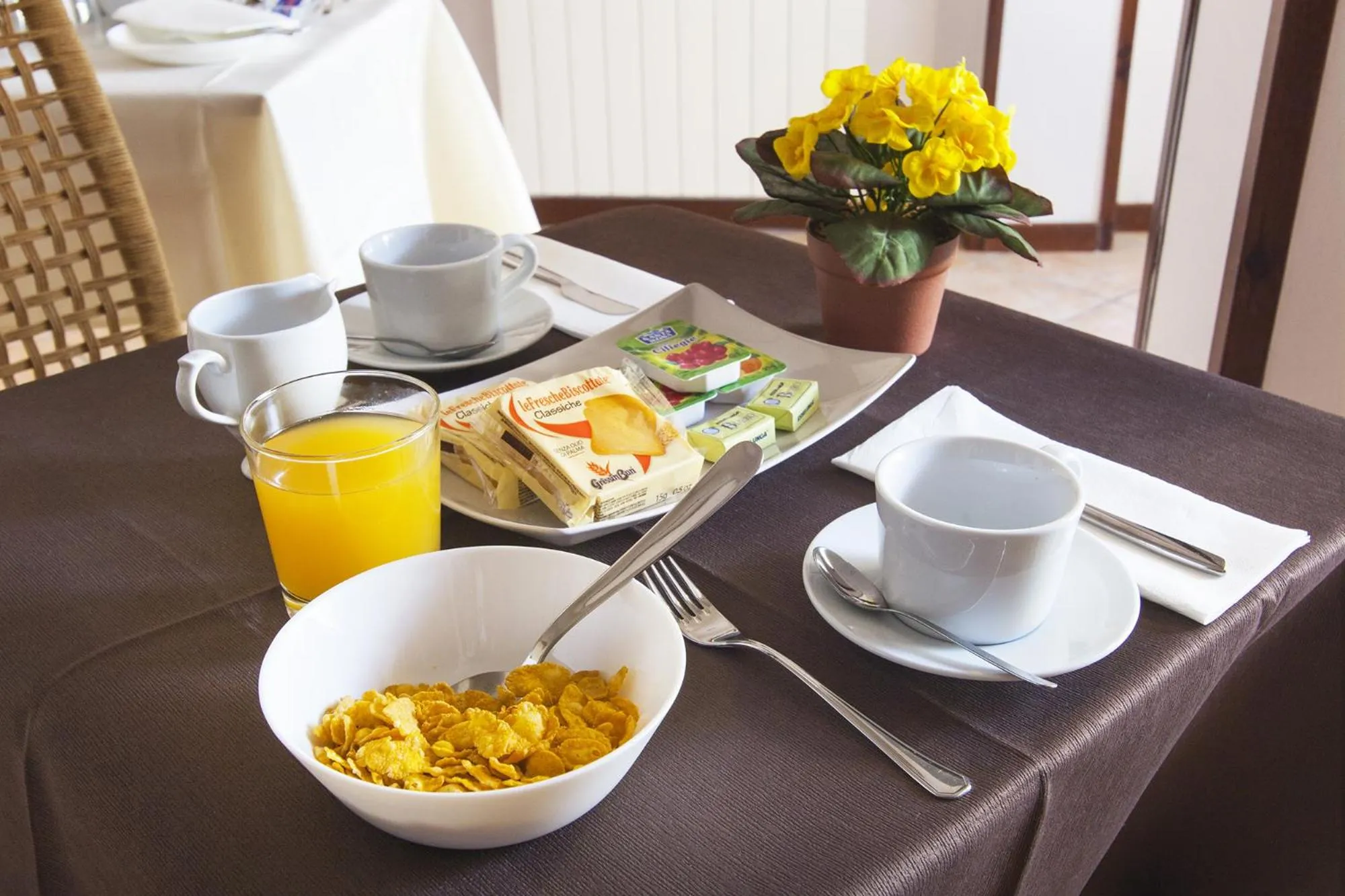 Food close-up in B&B La Cittadella