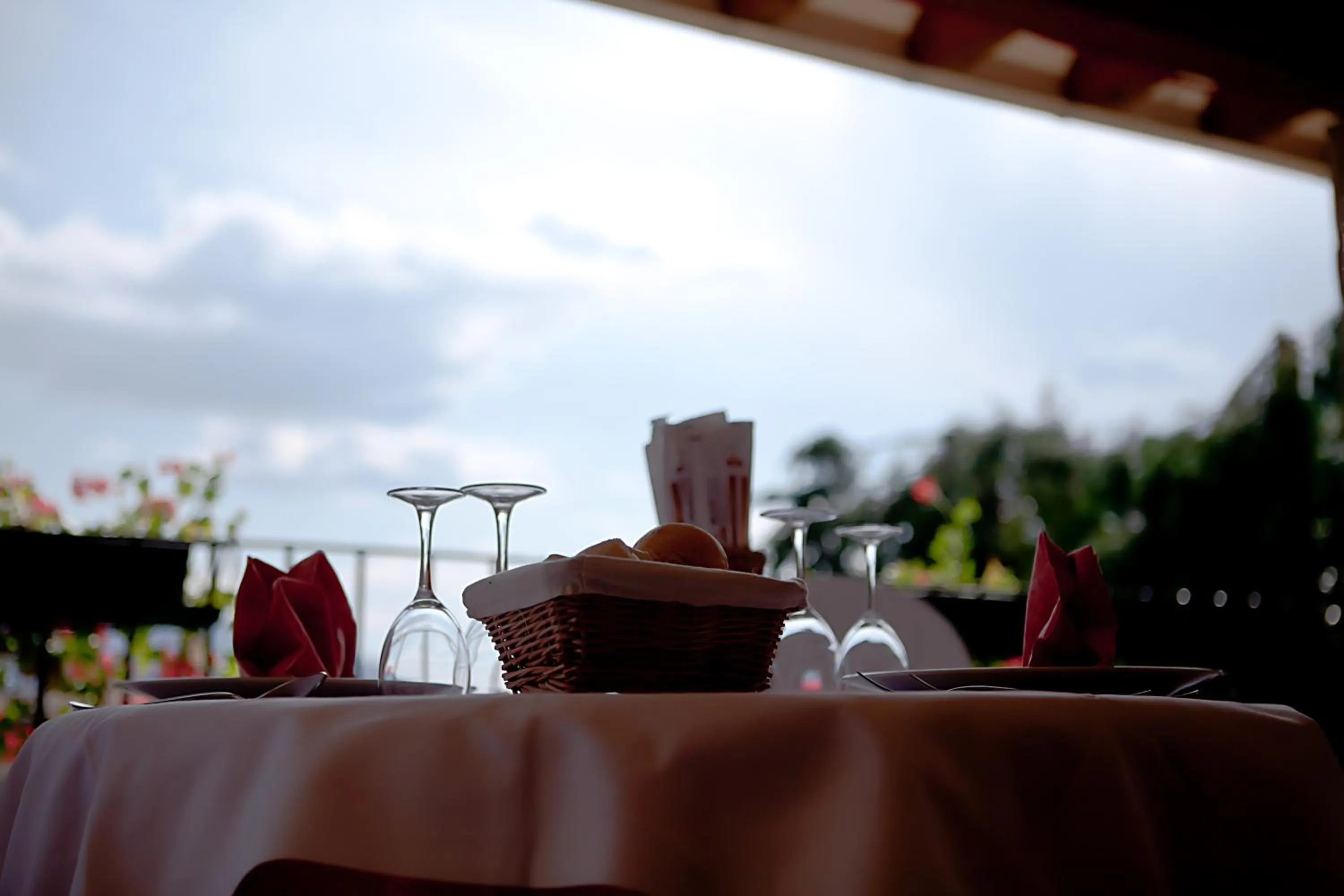 Balcony/Terrace in Albergo Milano