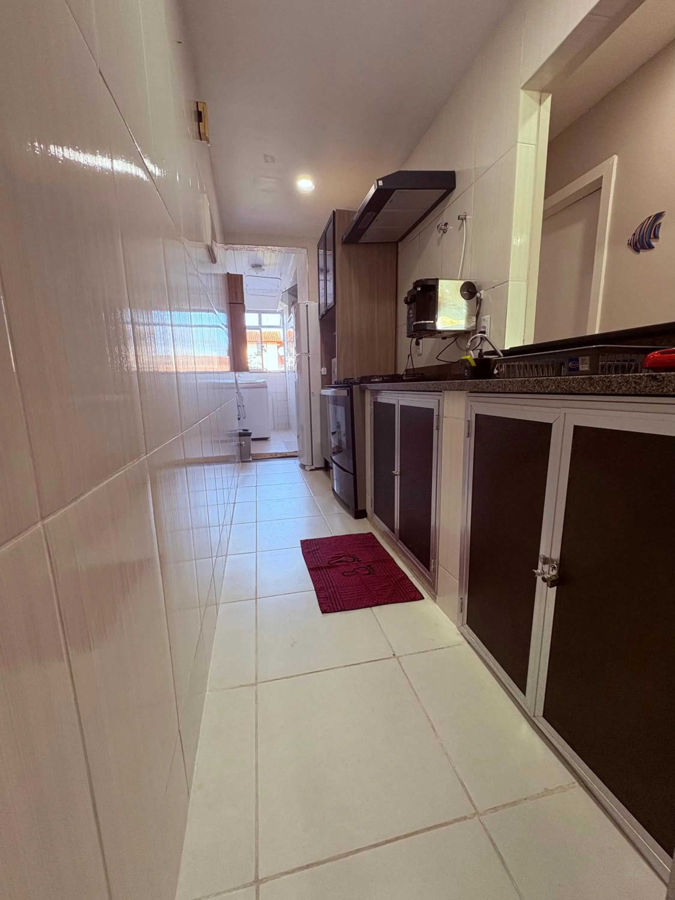 Kitchen or kitchenette in Angra TOP1 Praia Piscina Marina 2 quartos