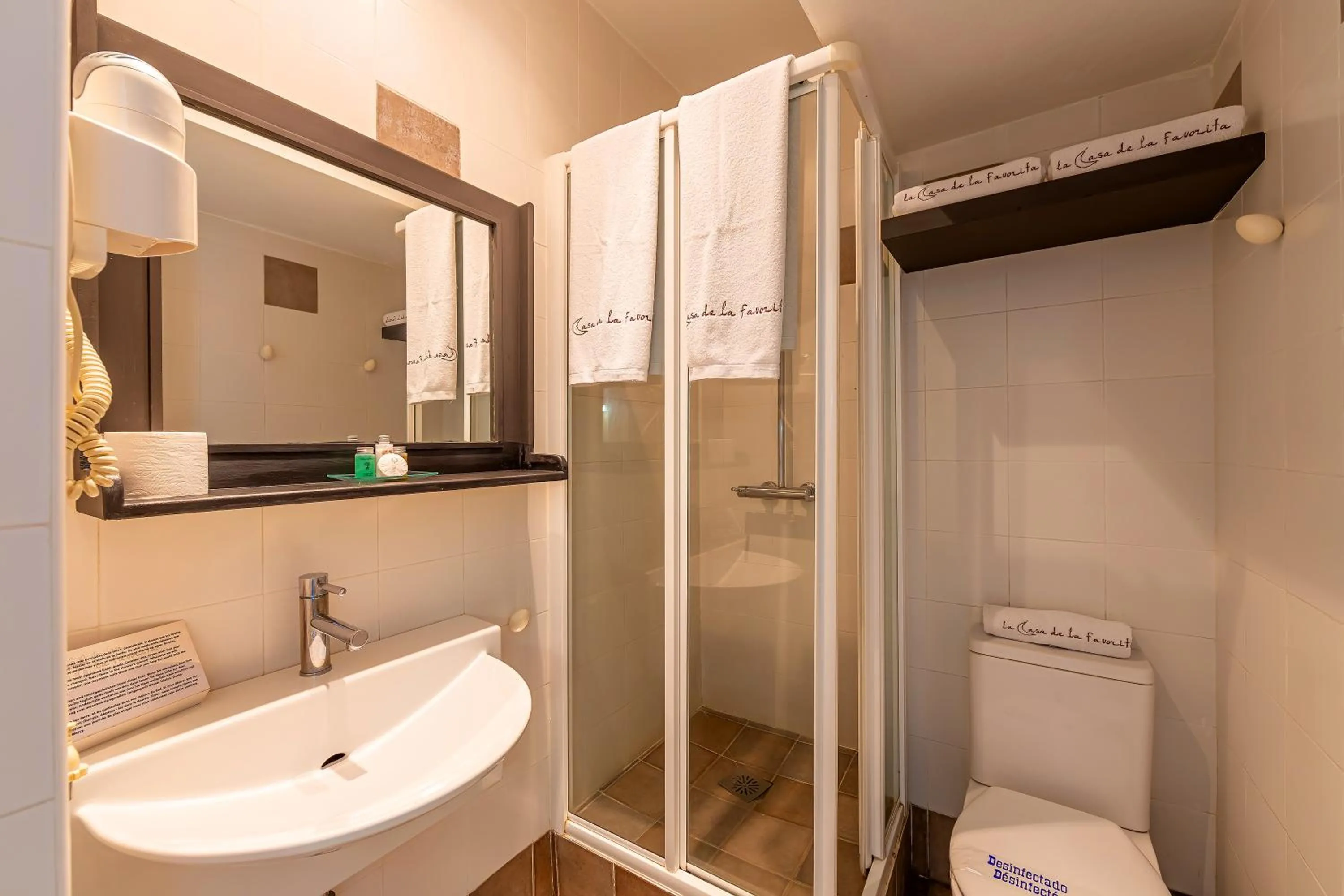 Bathroom in La Casa de la Favorita