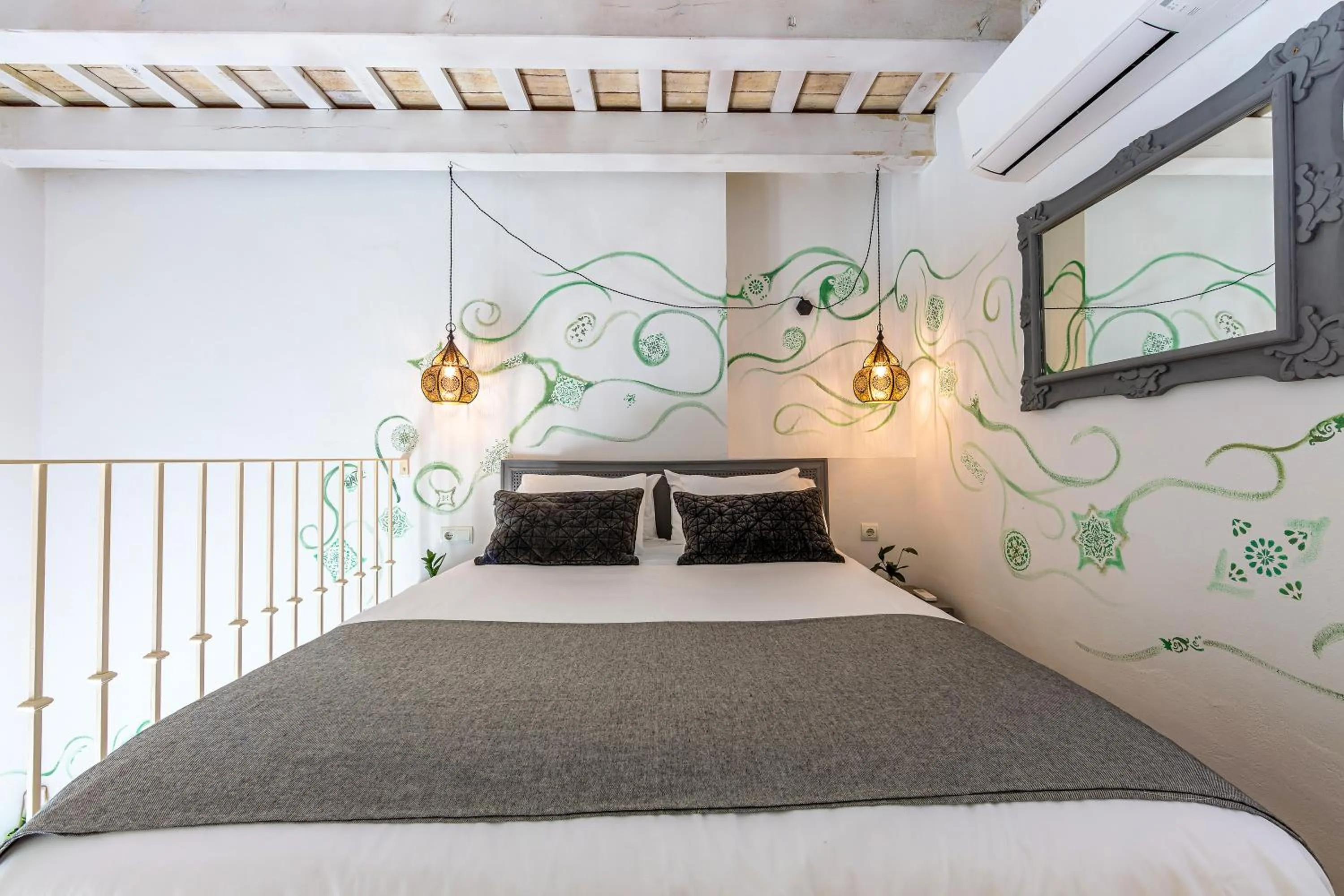 Bed in La Casa de la Favorita