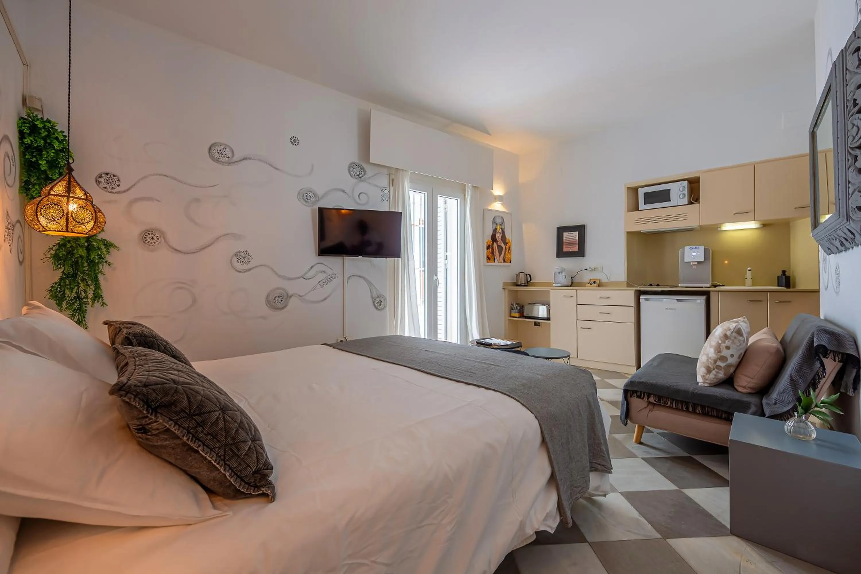 TV and multimedia, Bed in La Casa de la Favorita