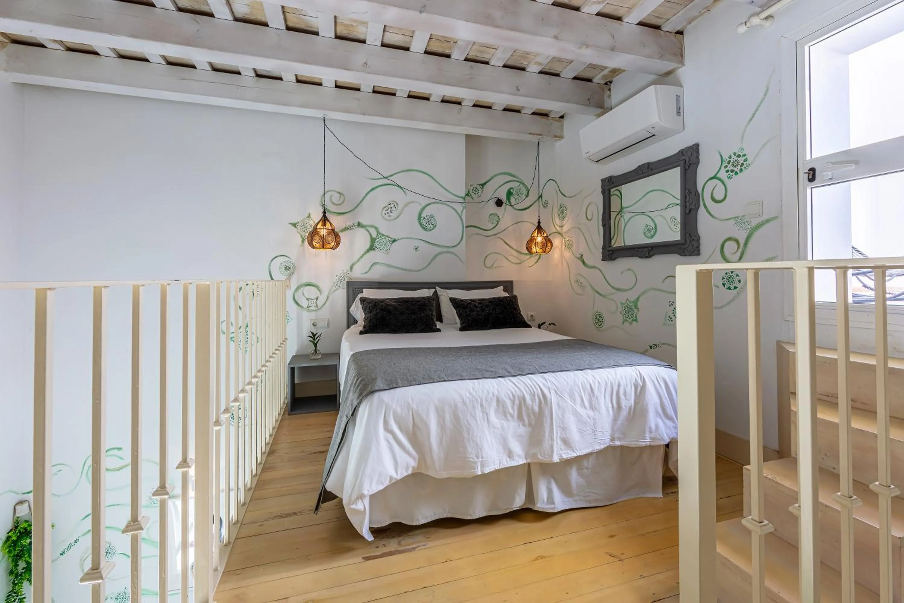 Bed in La Casa de la Favorita