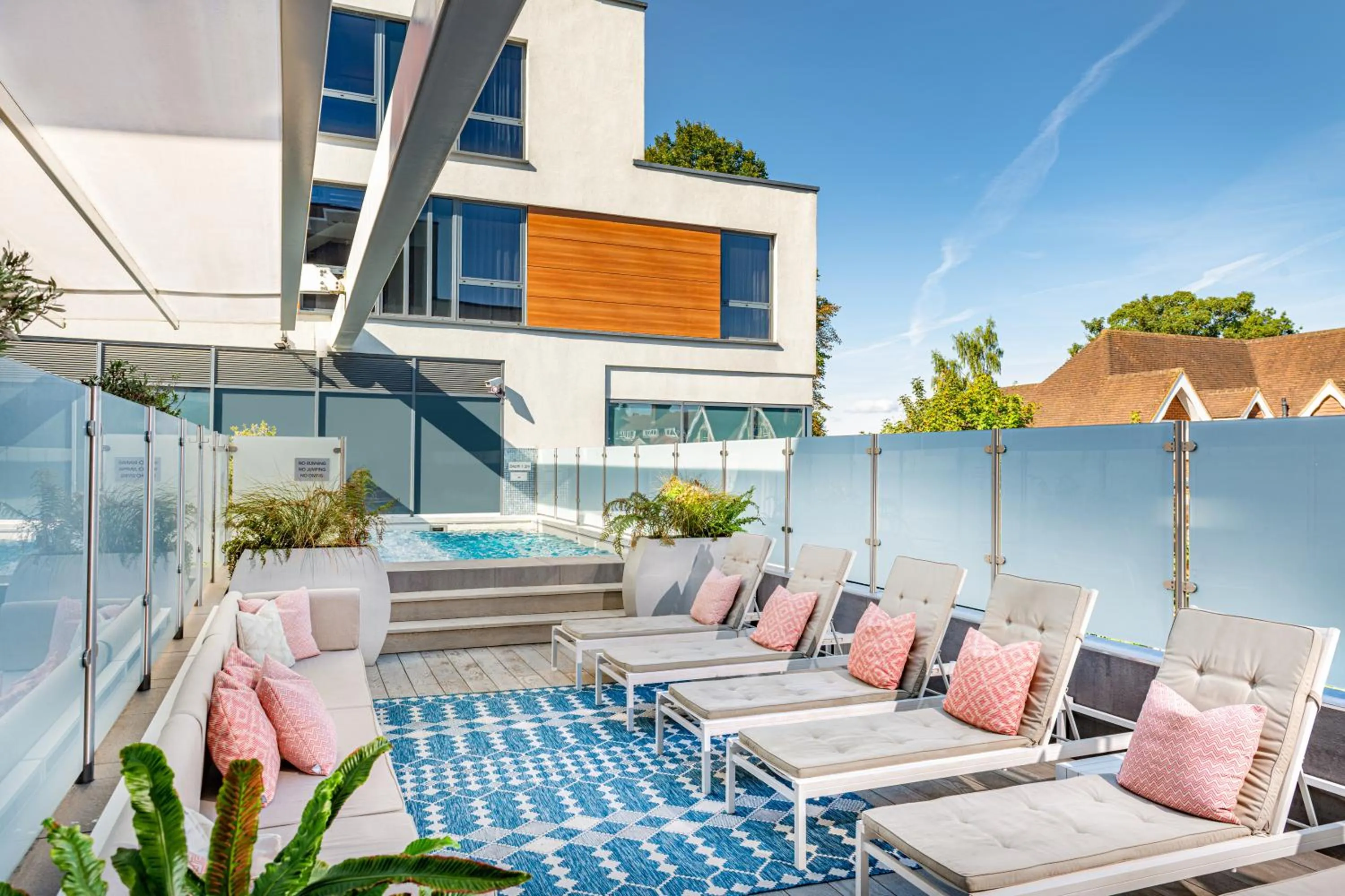 Balcony/Terrace in Harbour Hotel & Spa Guildford