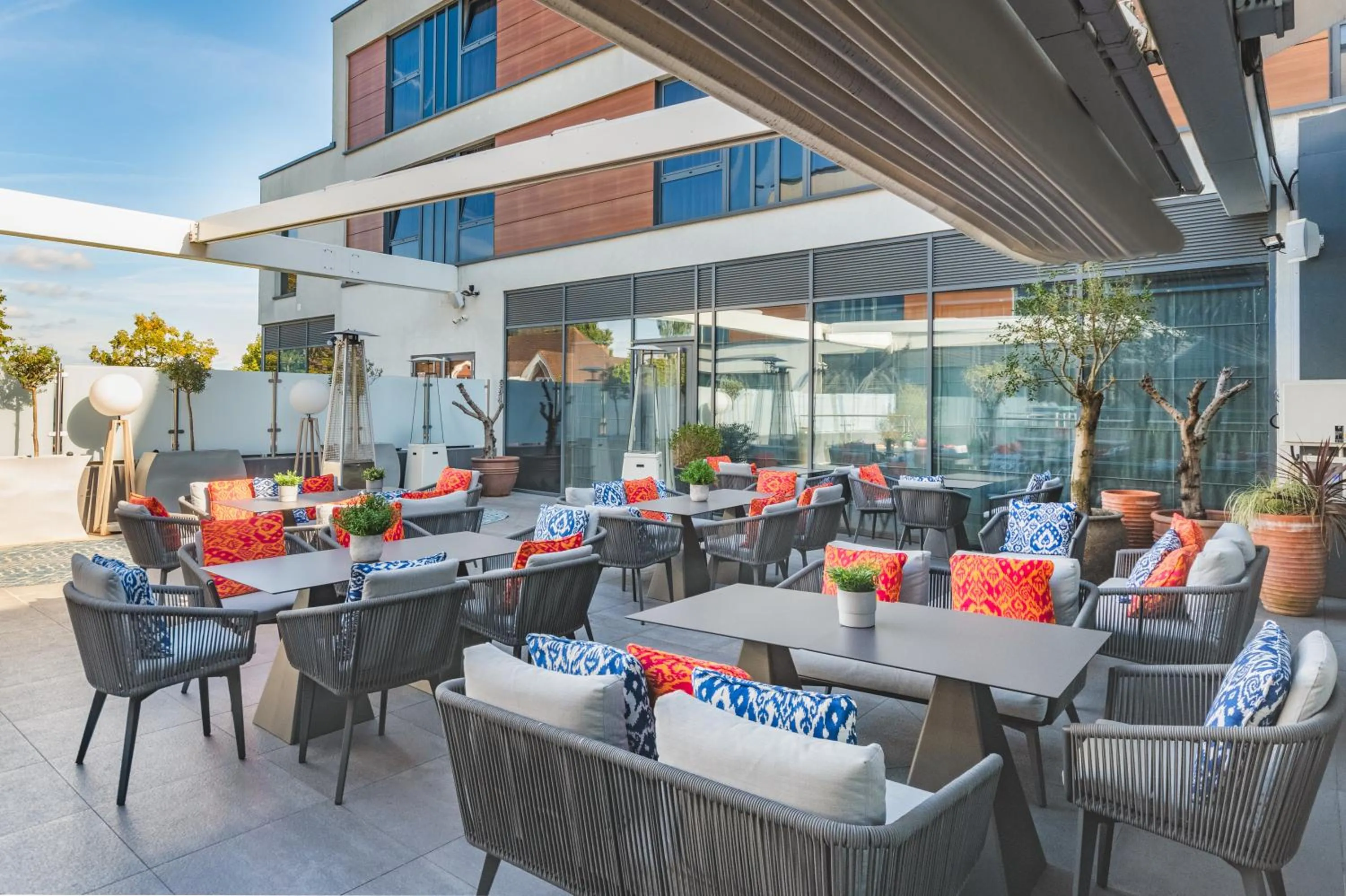 Patio in Harbour Hotel & Spa Guildford