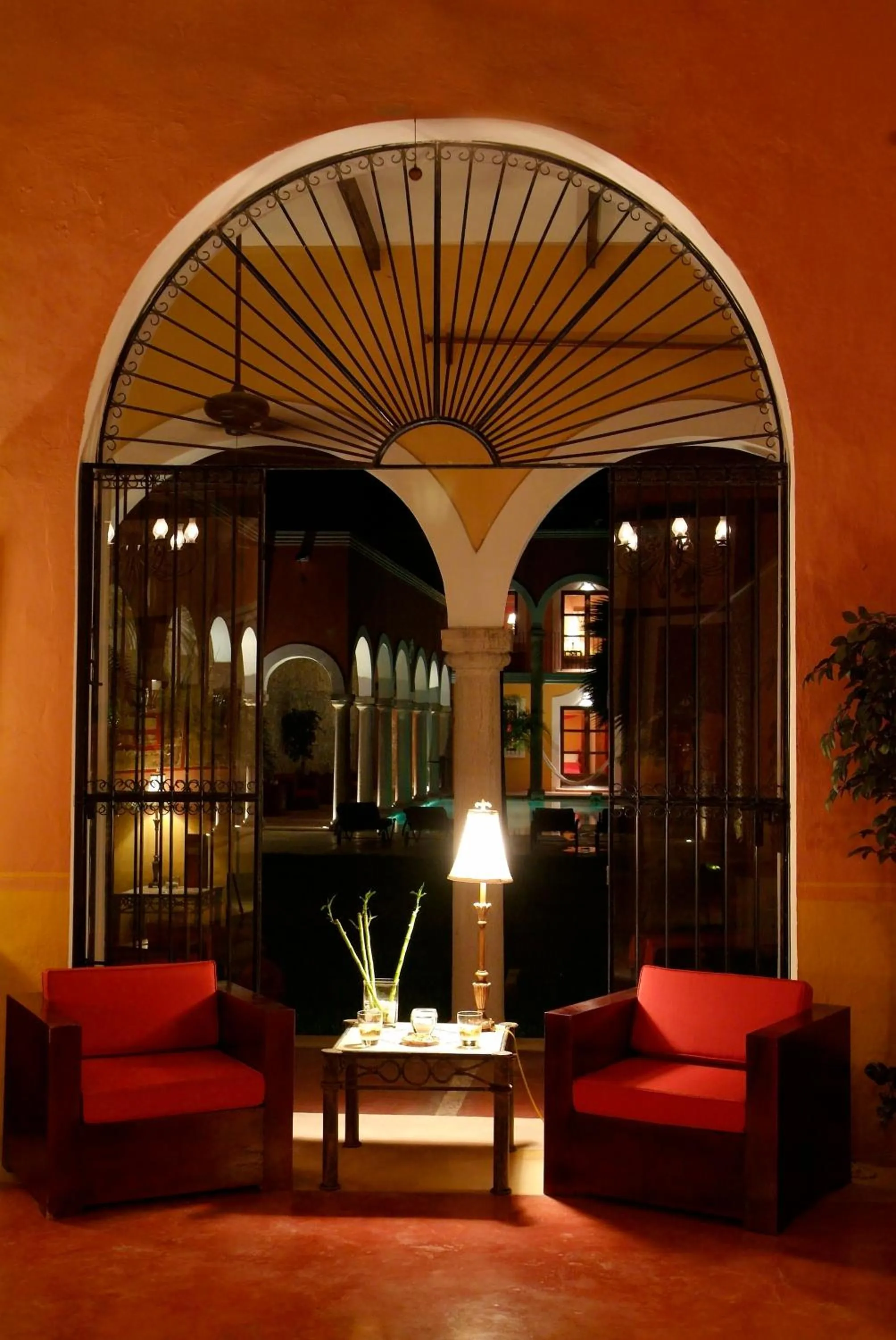 Lobby or reception in Hotel Hacienda Mérida
