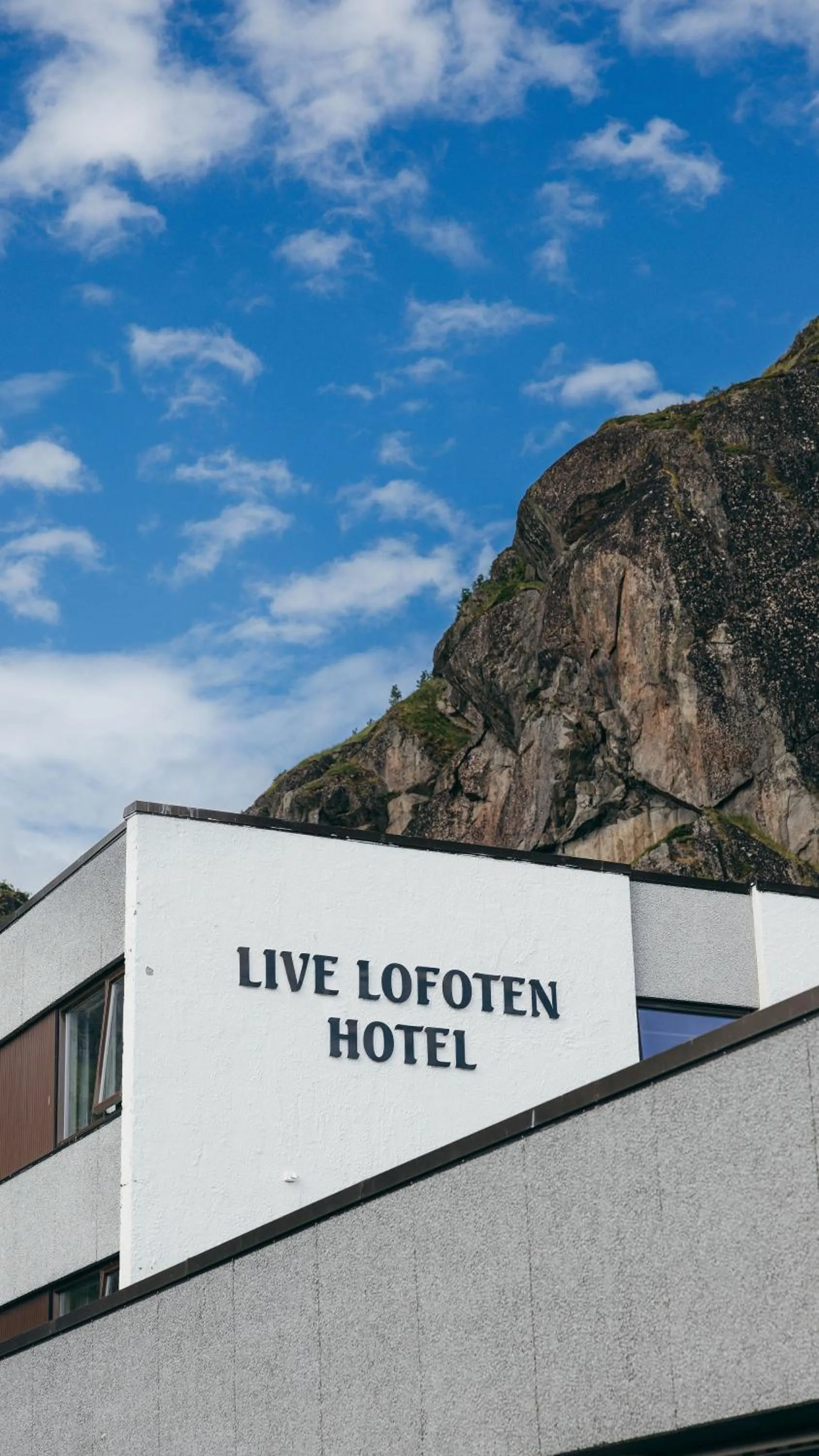 Property building in Live Lofoten Hotel