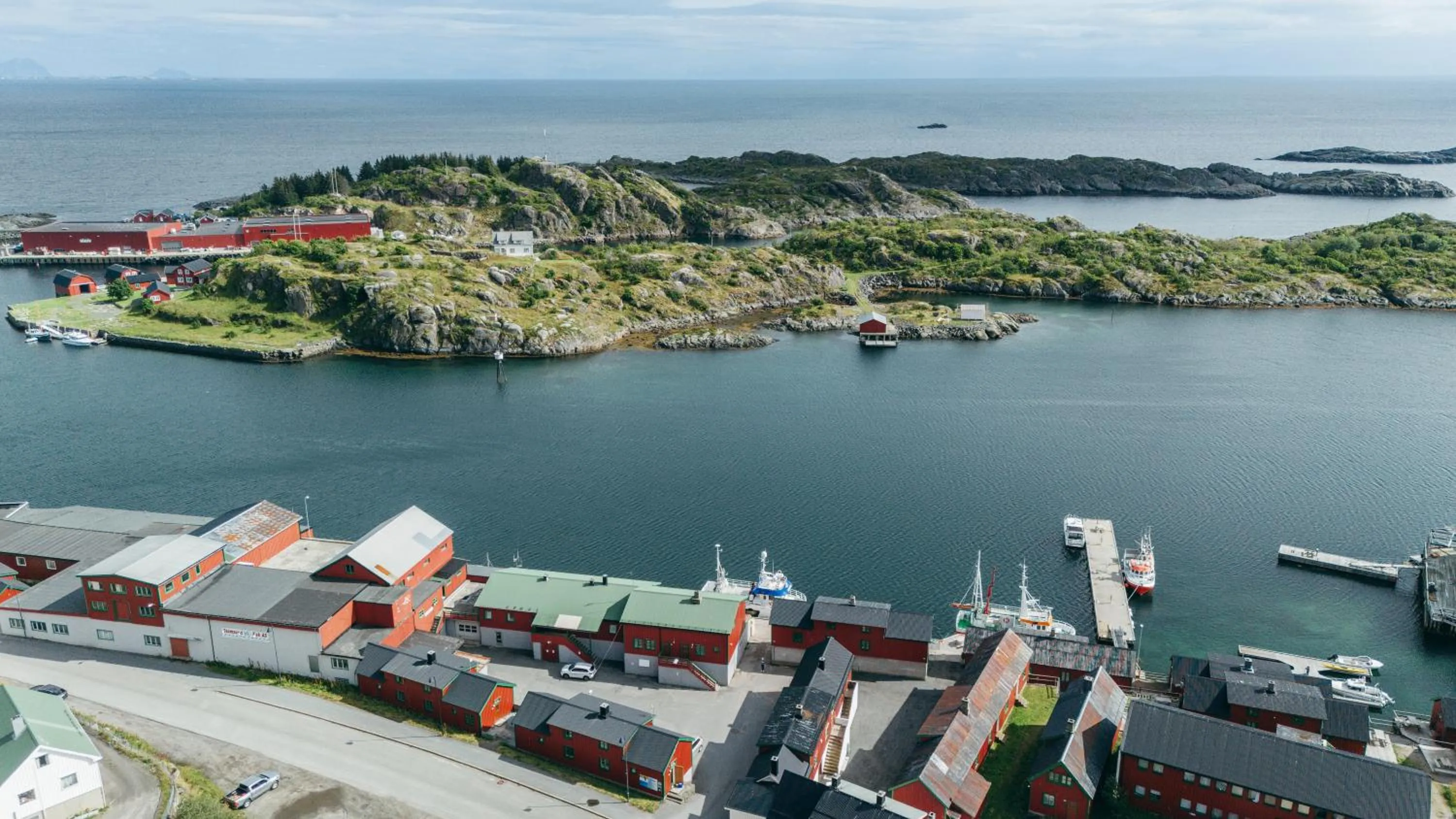 Property building in Live Lofoten Hotel