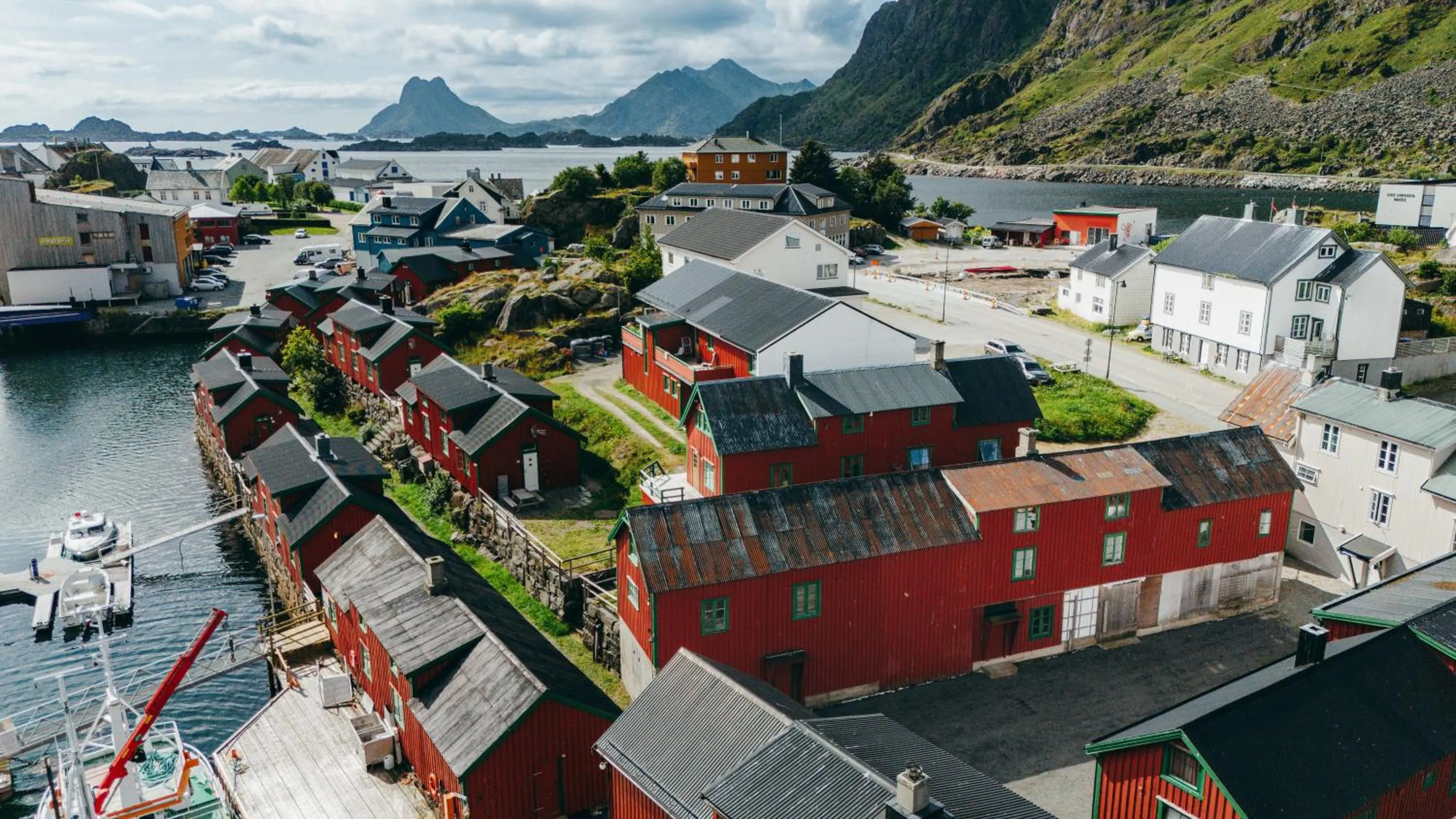 Property building in Live Lofoten Hotel
