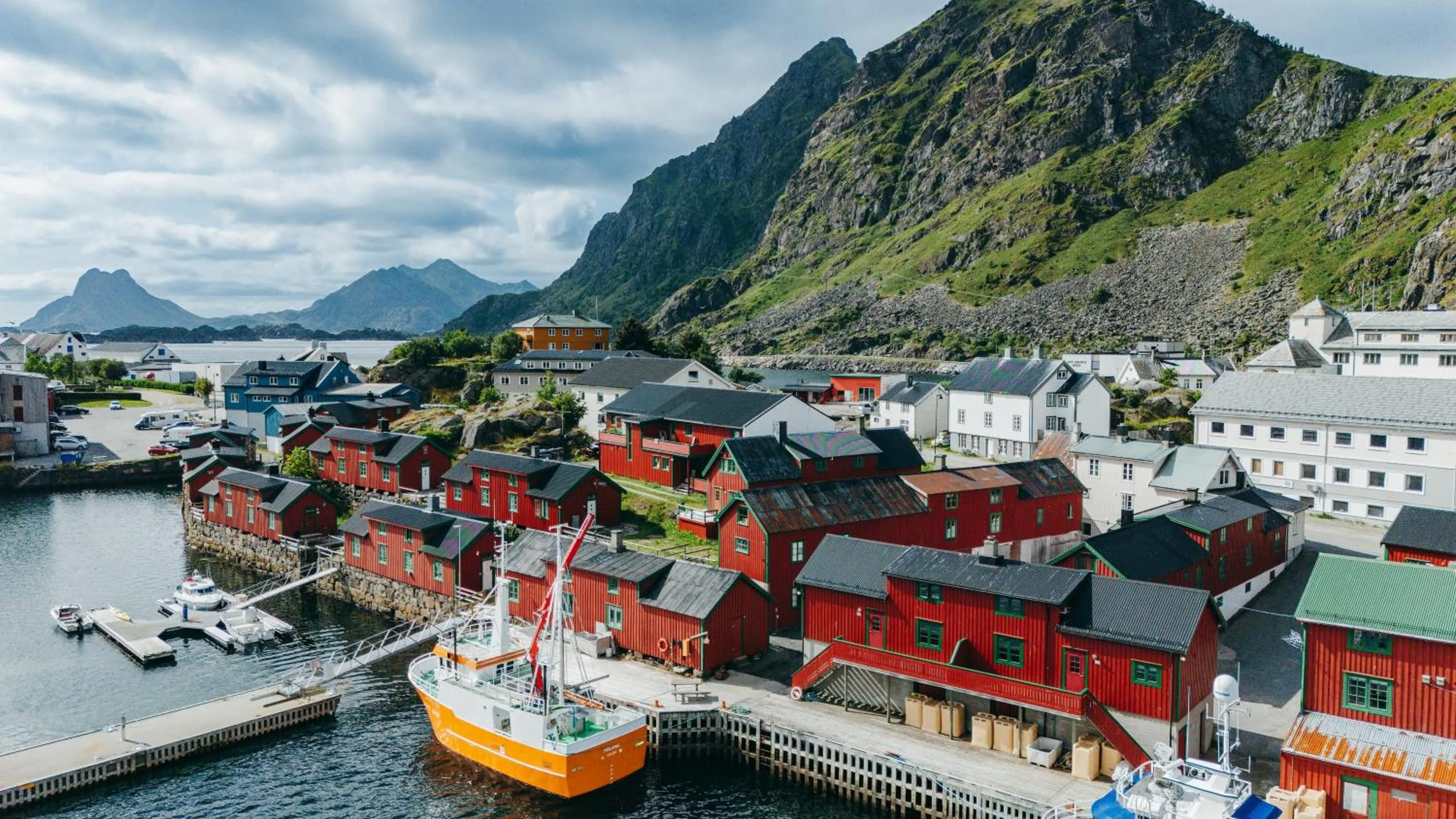 Property building in Live Lofoten Hotel