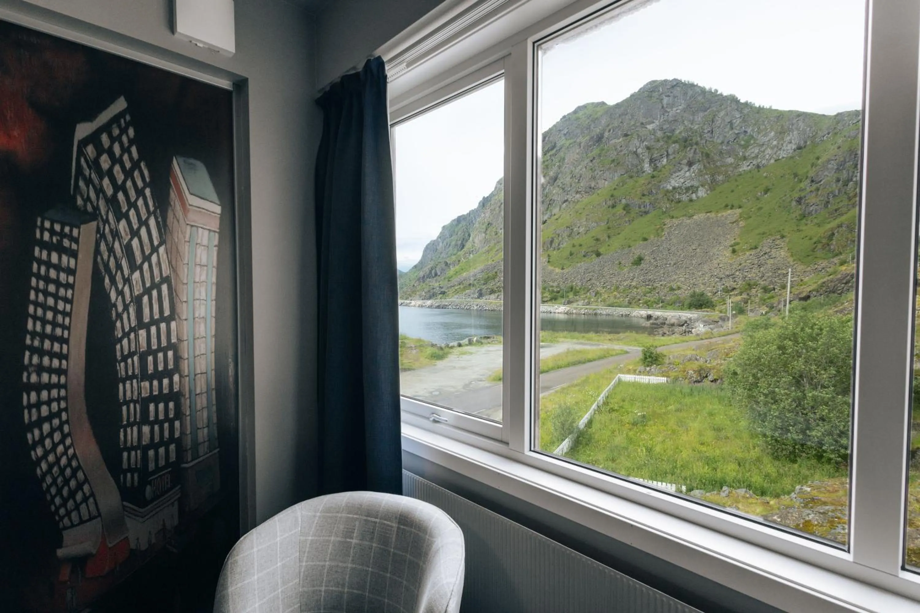 Natural landscape in Live Lofoten Hotel