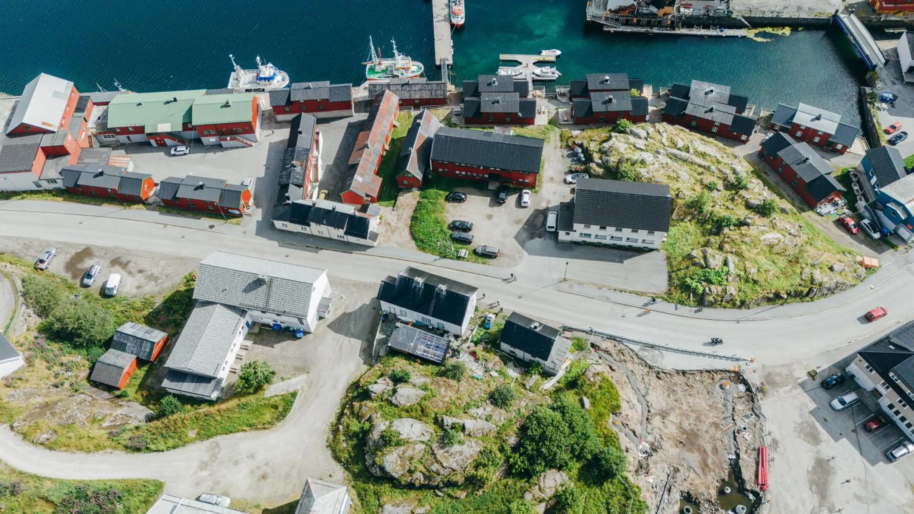 Bird's eye view in Live Lofoten Hotel