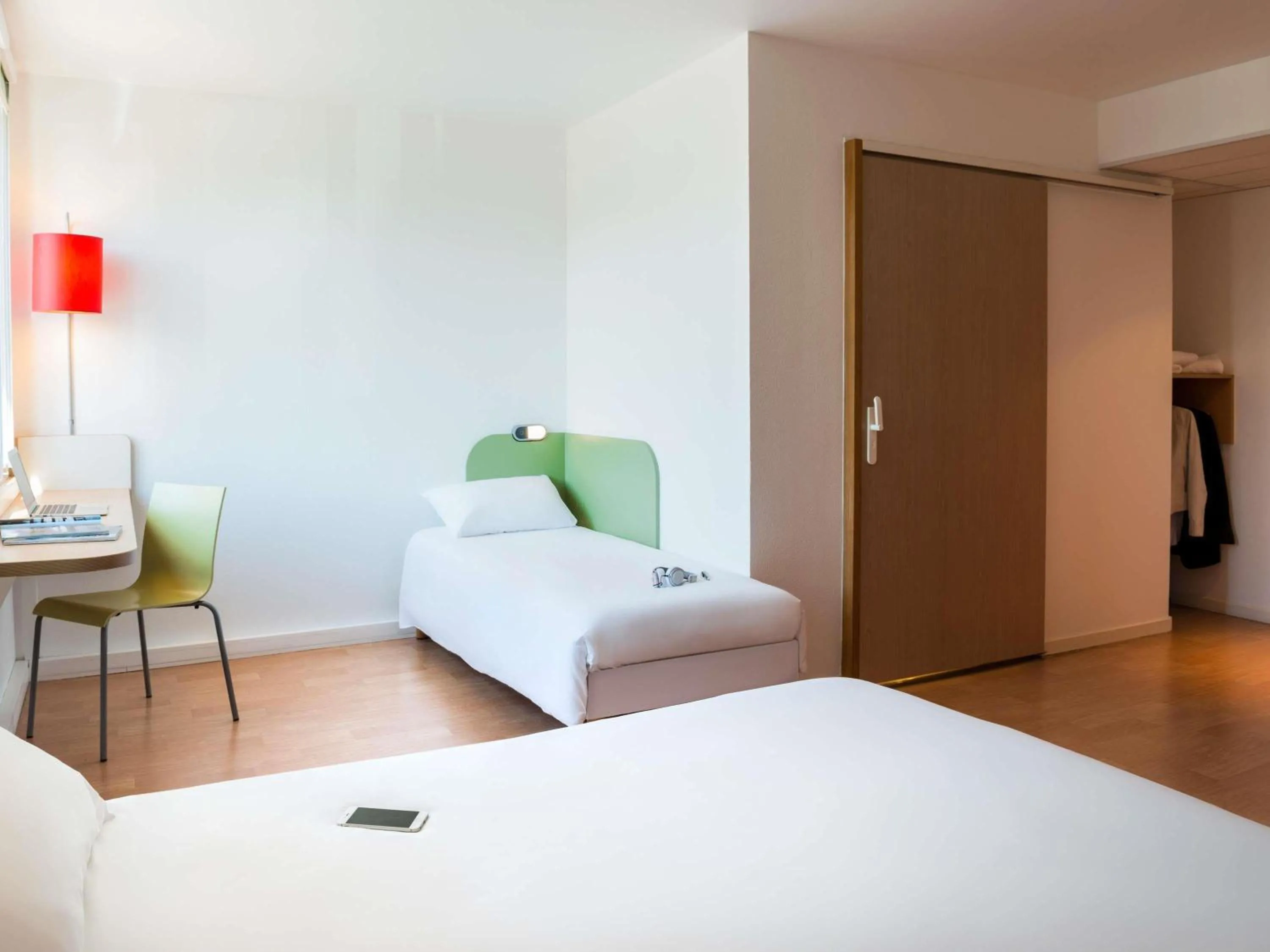 Bedroom, Bed in Ibis Budget Lyon Centre - Gare Part Dieu