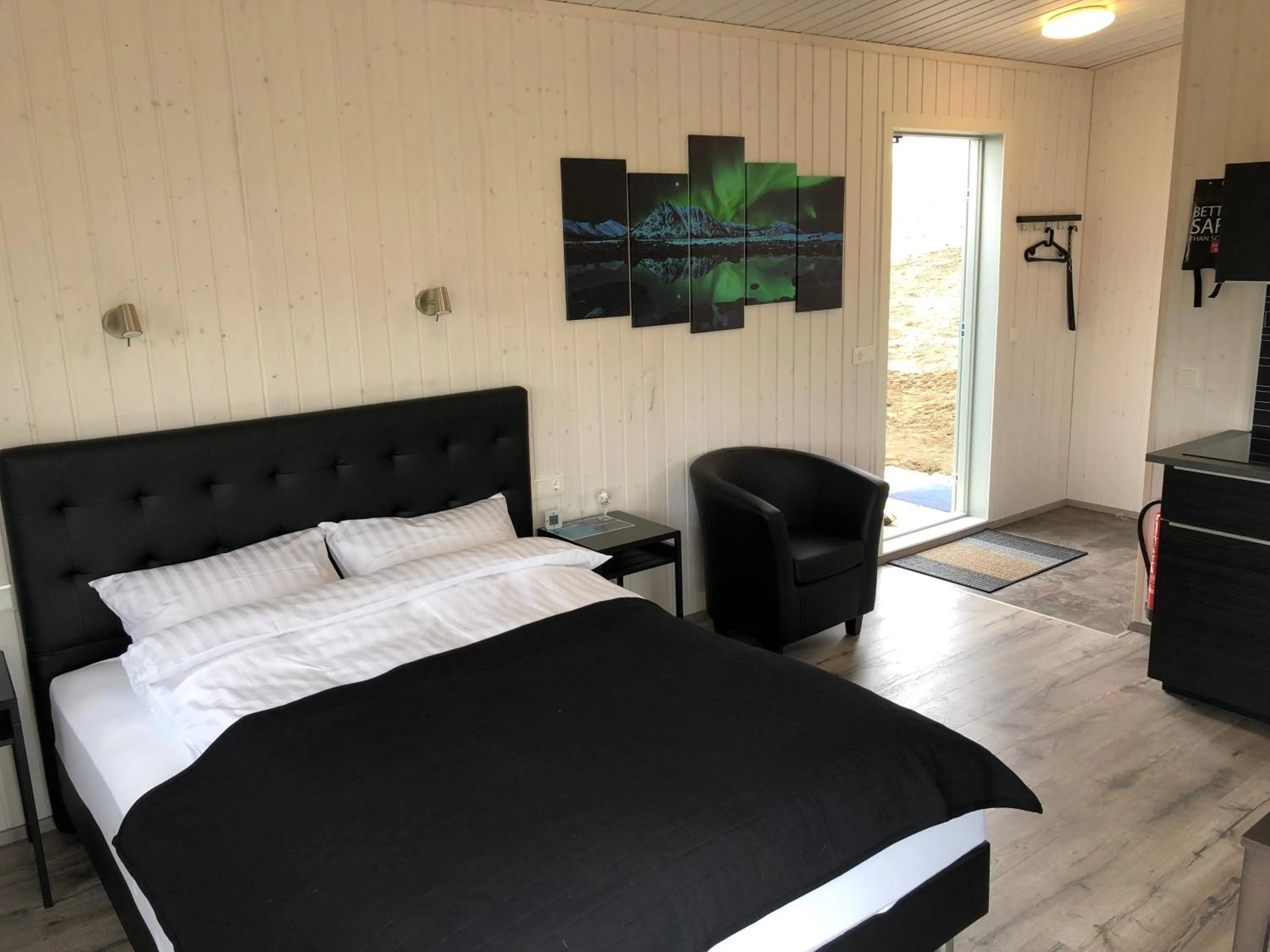 Bed in Afternoon Cottages