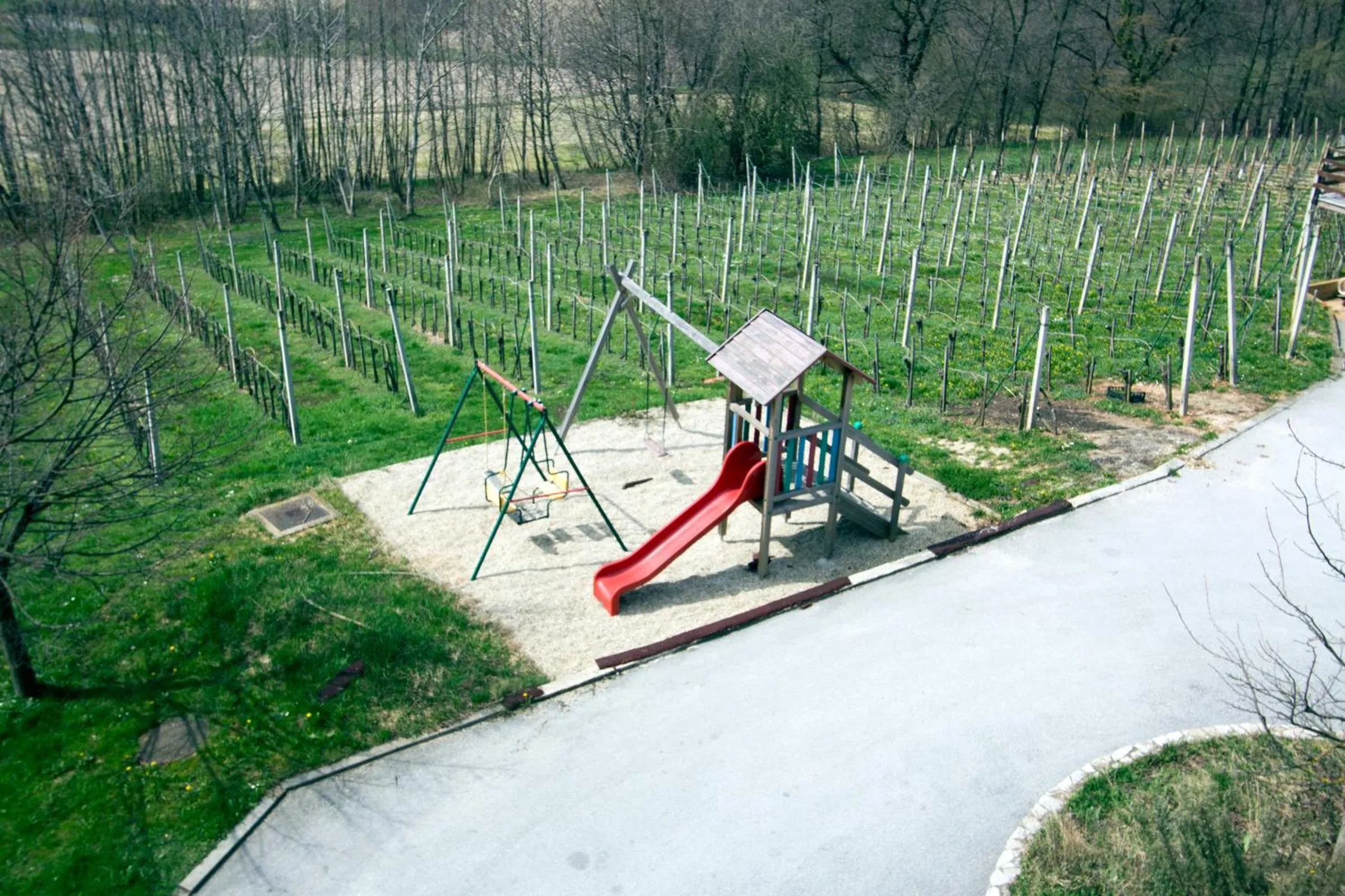 Children play ground in Tourism Tompa