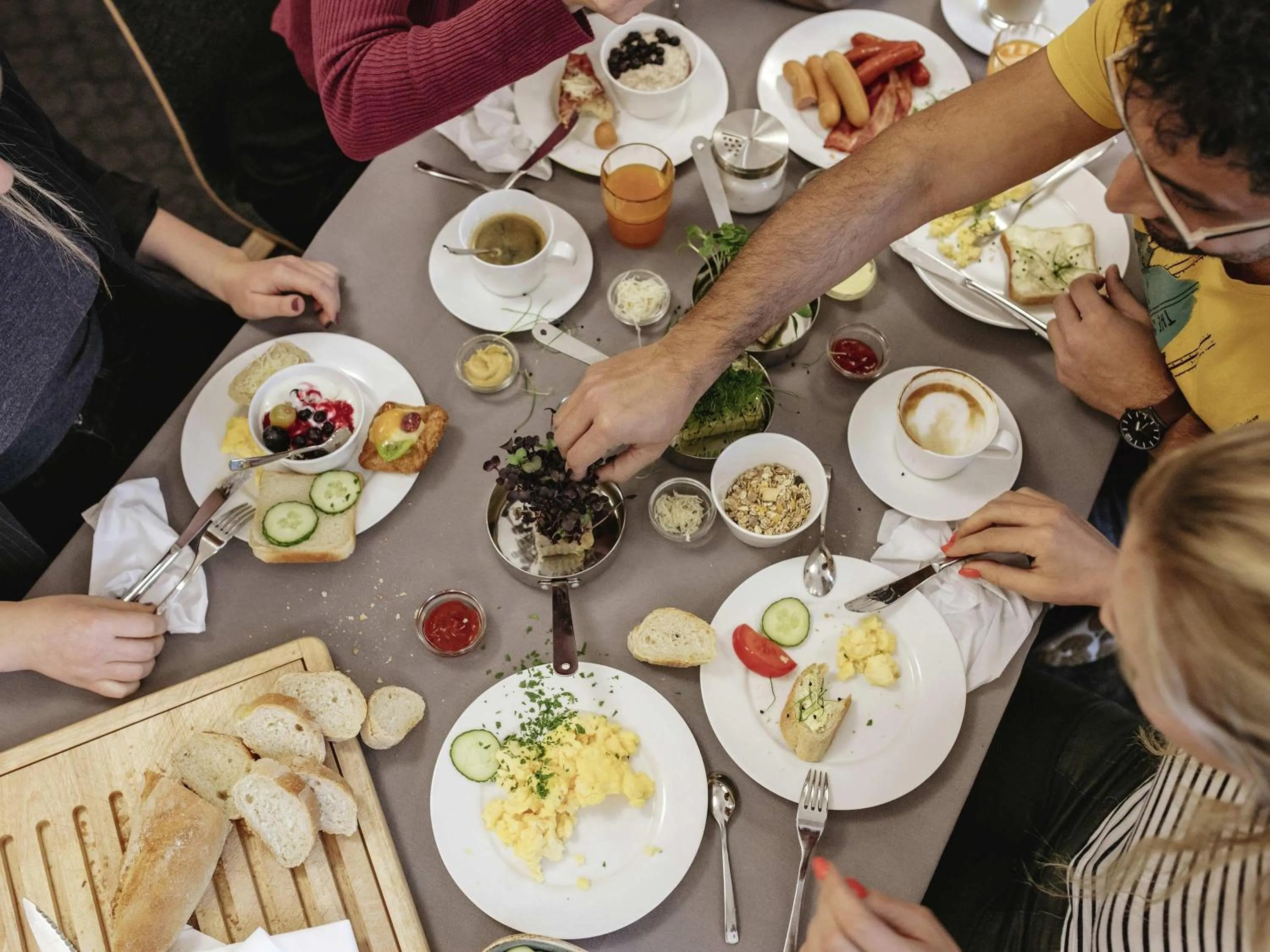 Breakfast in Mercure Hotel Raphael Wien