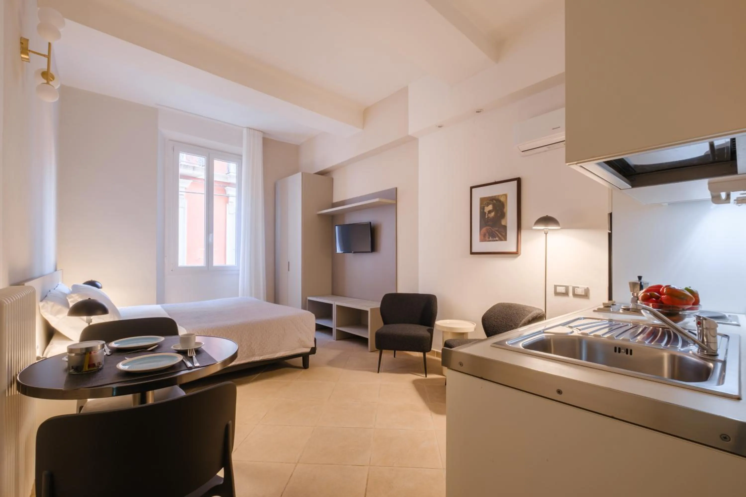 Bed in Residenza Ariosto by Studio Vita