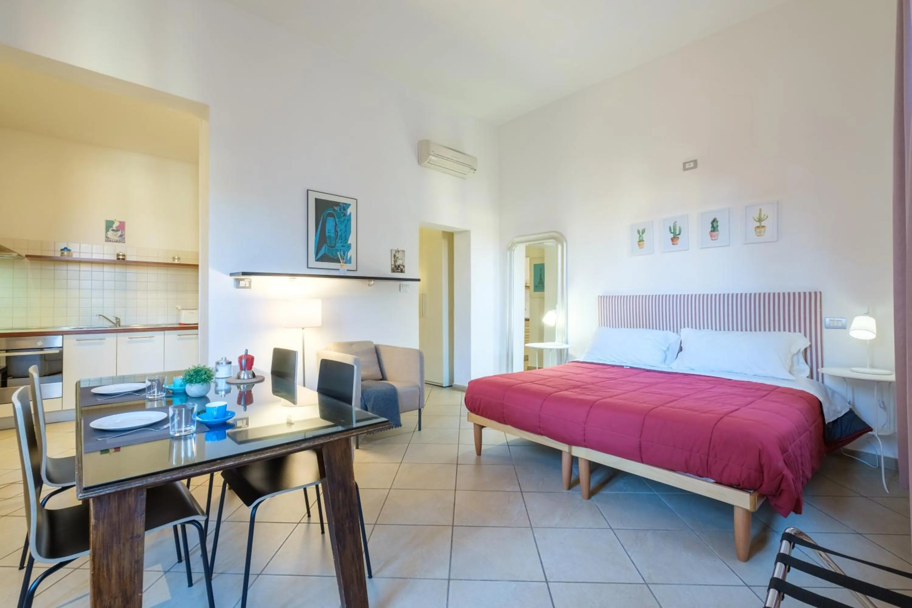 Bed in Residenza Ariosto by Studio Vita