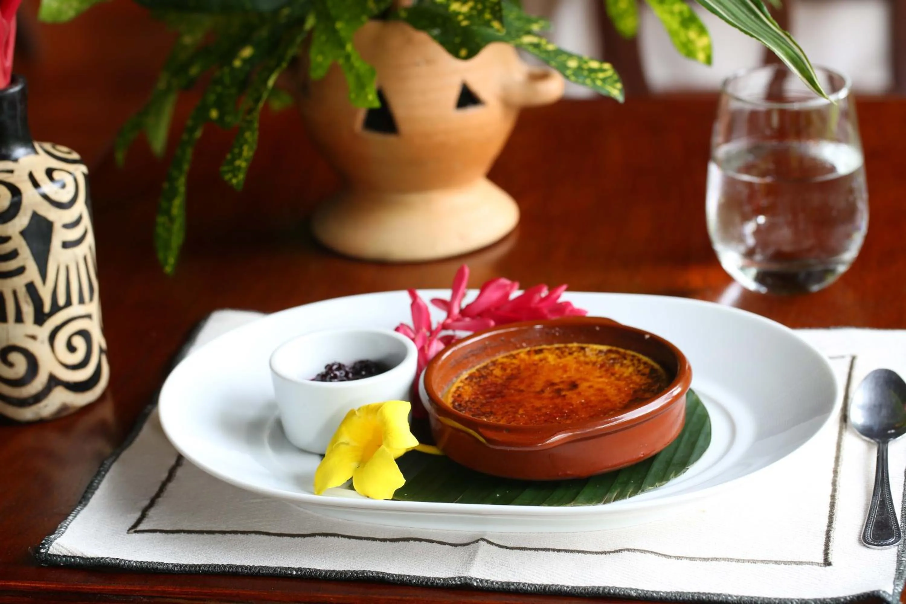 Food close-up in The Lodge at Pico Bonito