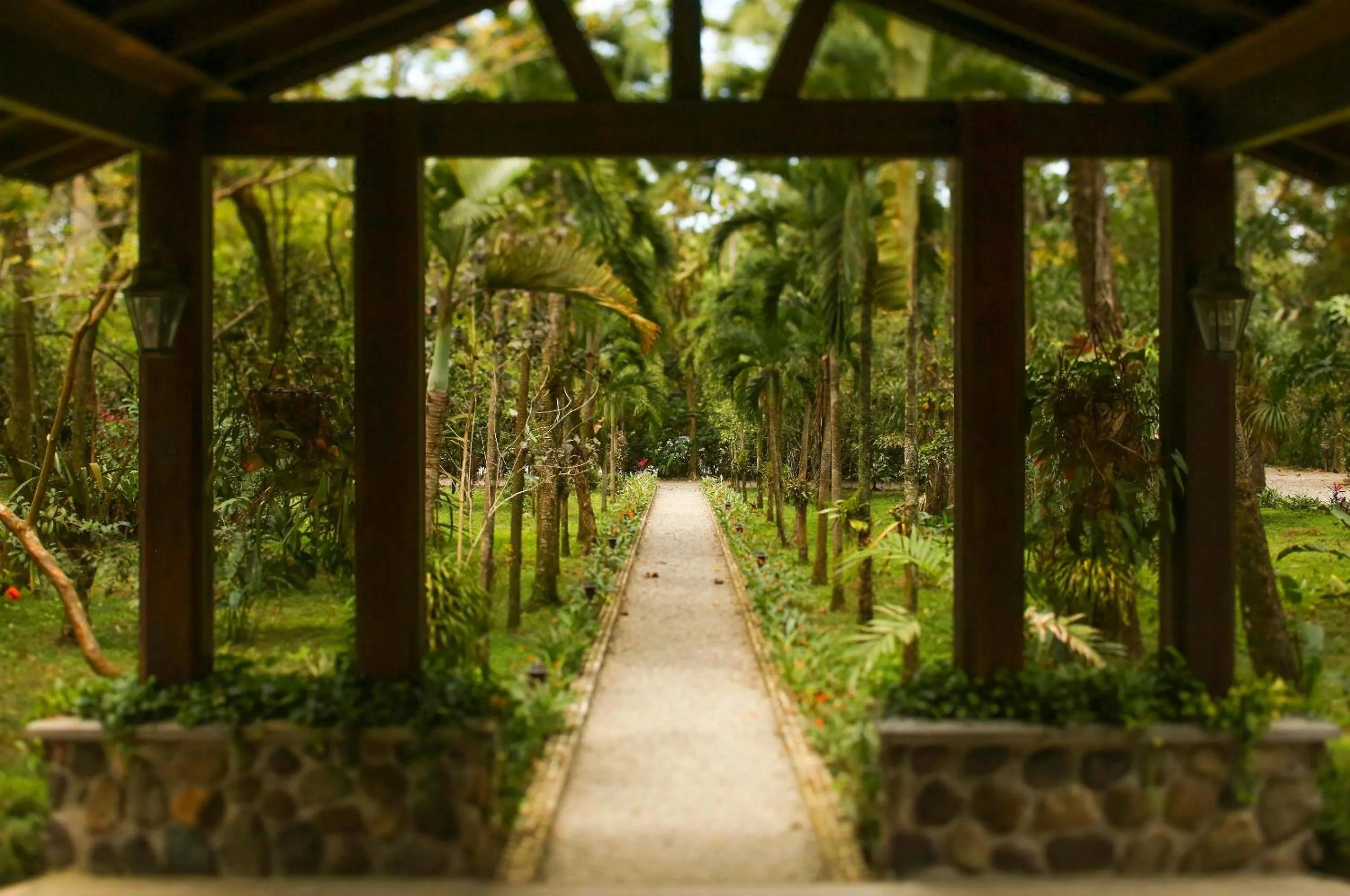 Facade/entrance in The Lodge at Pico Bonito