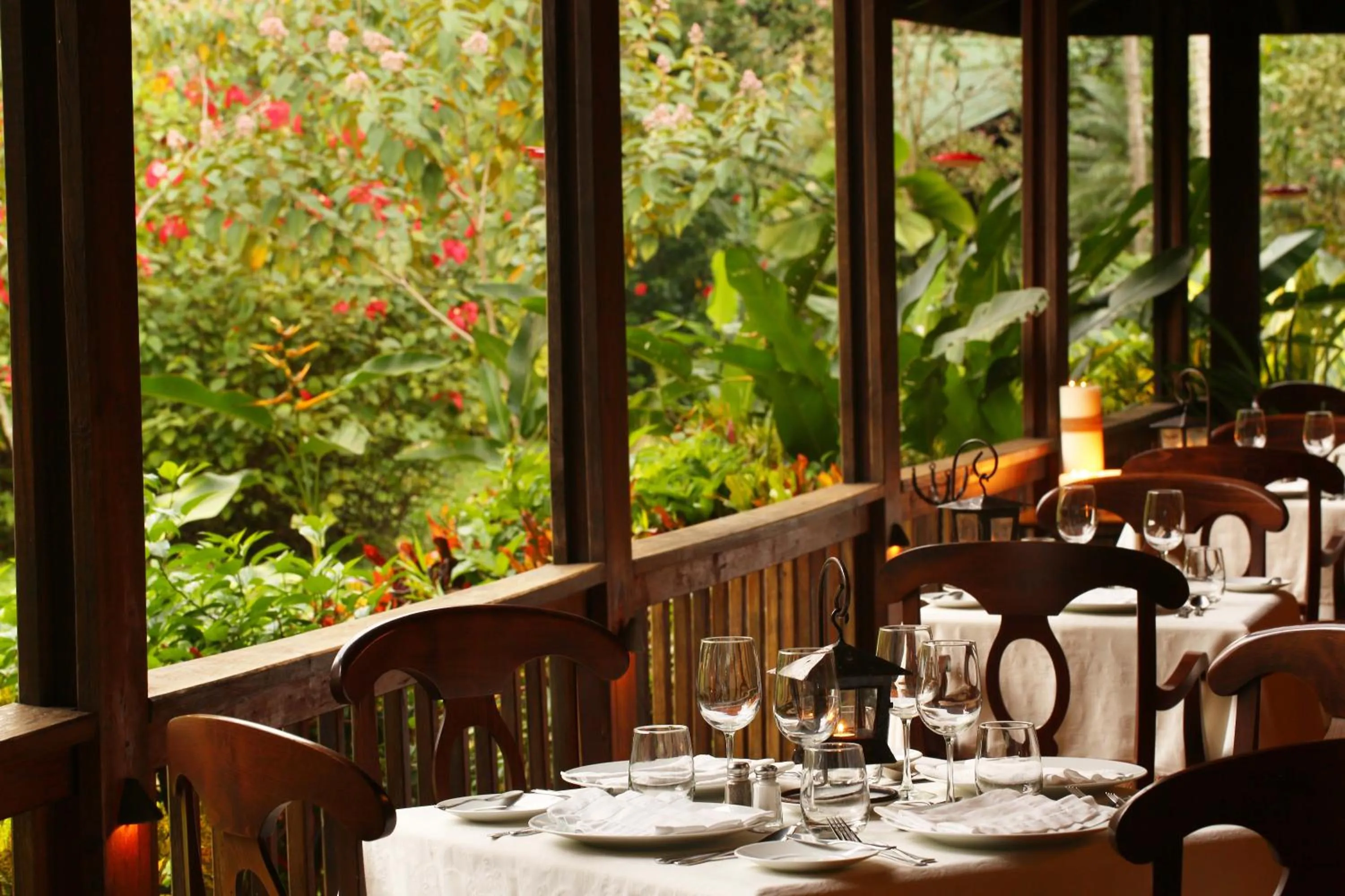 Restaurant/places to eat in The Lodge at Pico Bonito