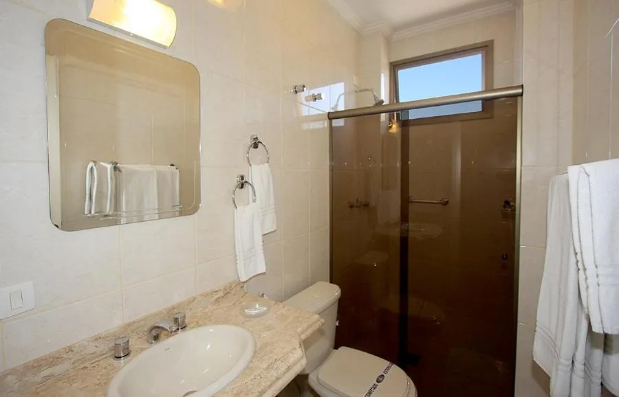 Bathroom in Hotel Portal das Aguas