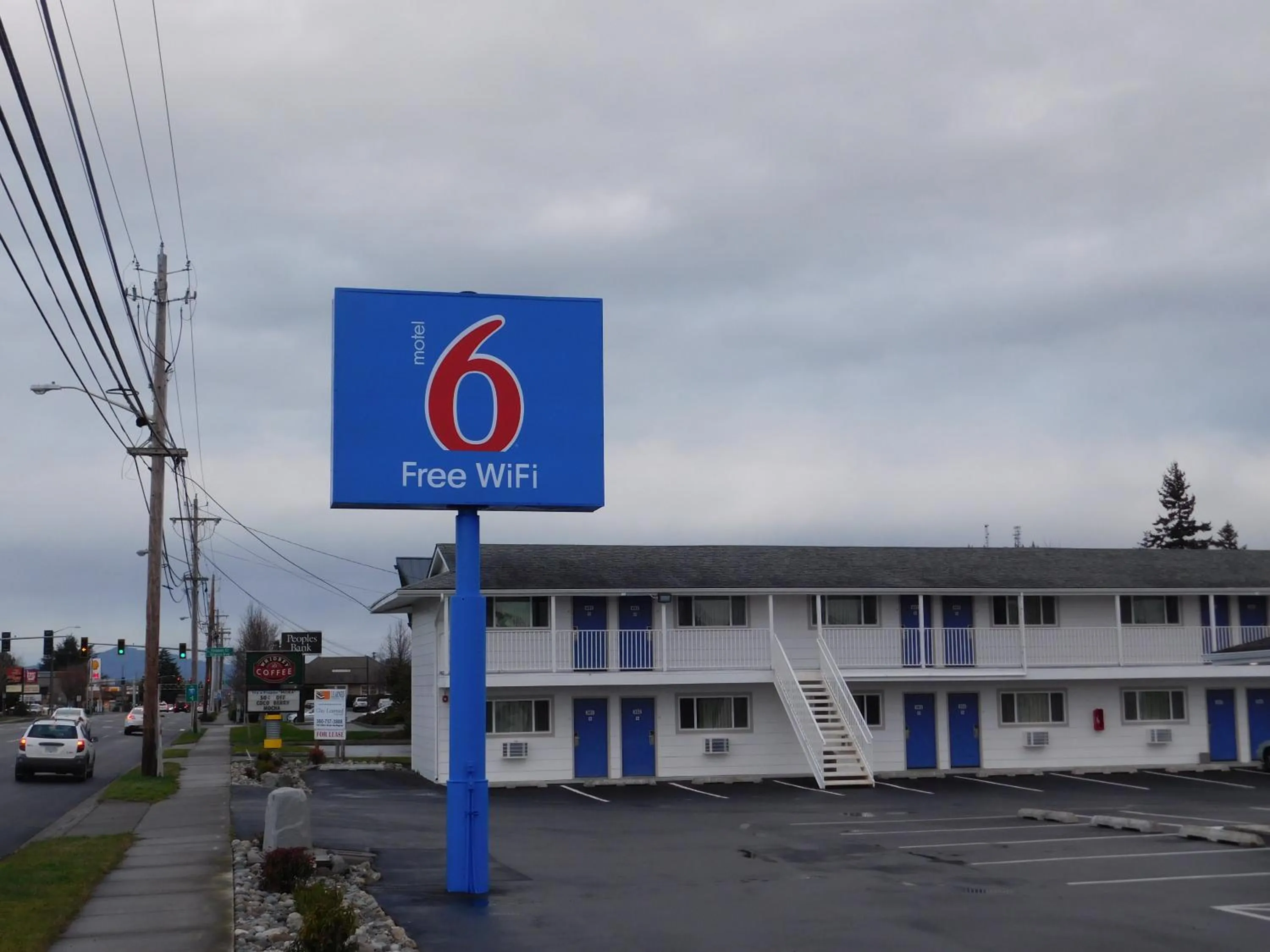 Property logo or sign in Motel 6-Burlington, WA