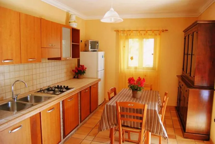 Kitchen or kitchenette in Residence Martina