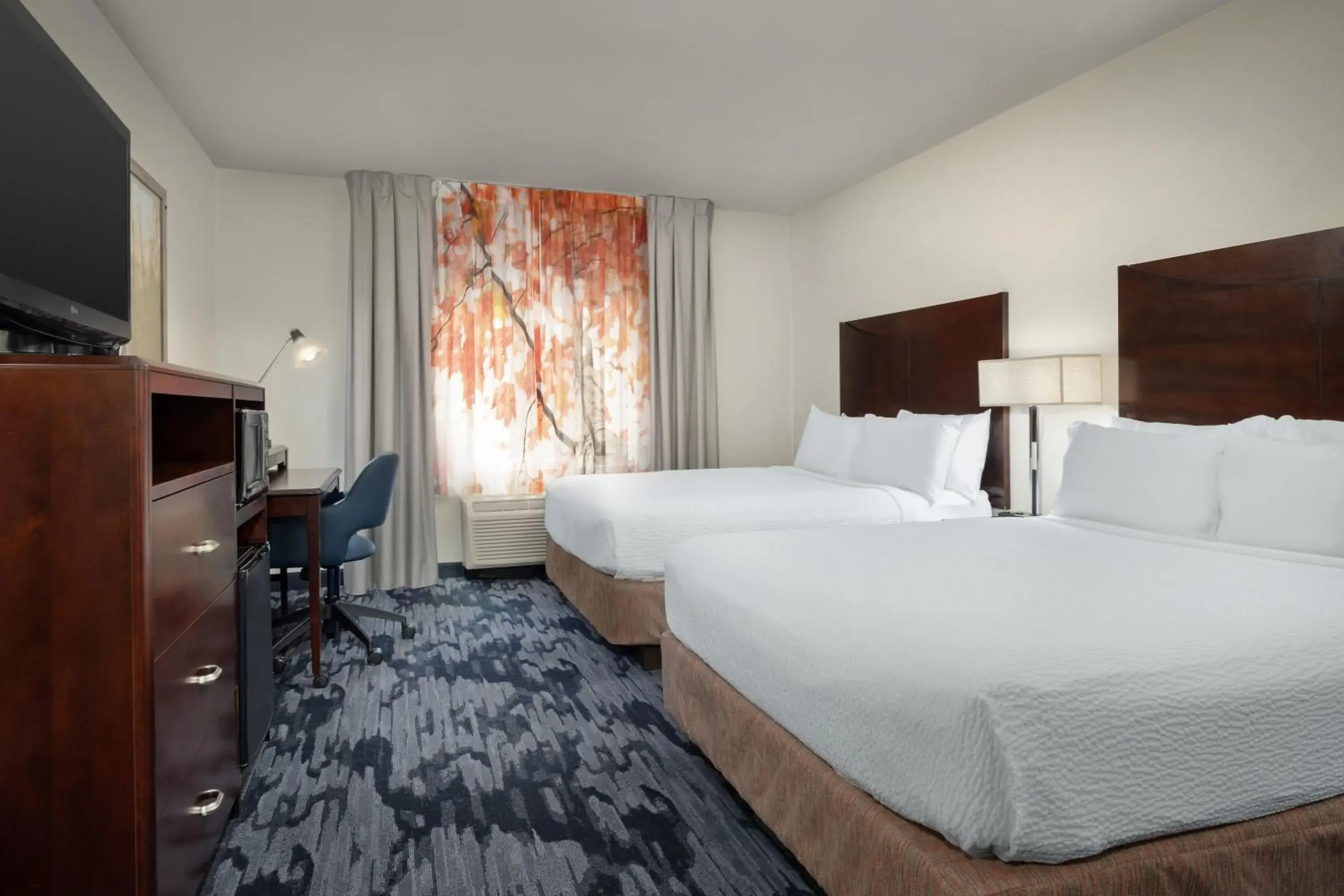 Queen Room with Two Queen Beds in Fairfield by Marriott Tacoma Puyallup Queen Room with Two Queen Beds in Fairfield by Marriott Tacoma Puyallup