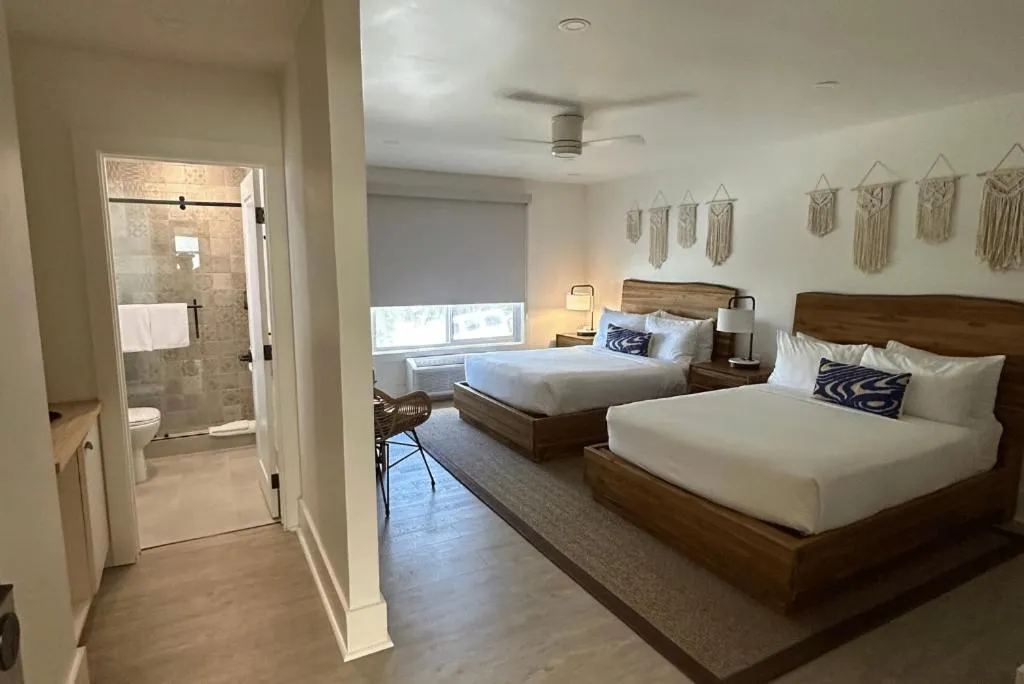 Bed in Laguna Surf Lodge by SCP Hotels