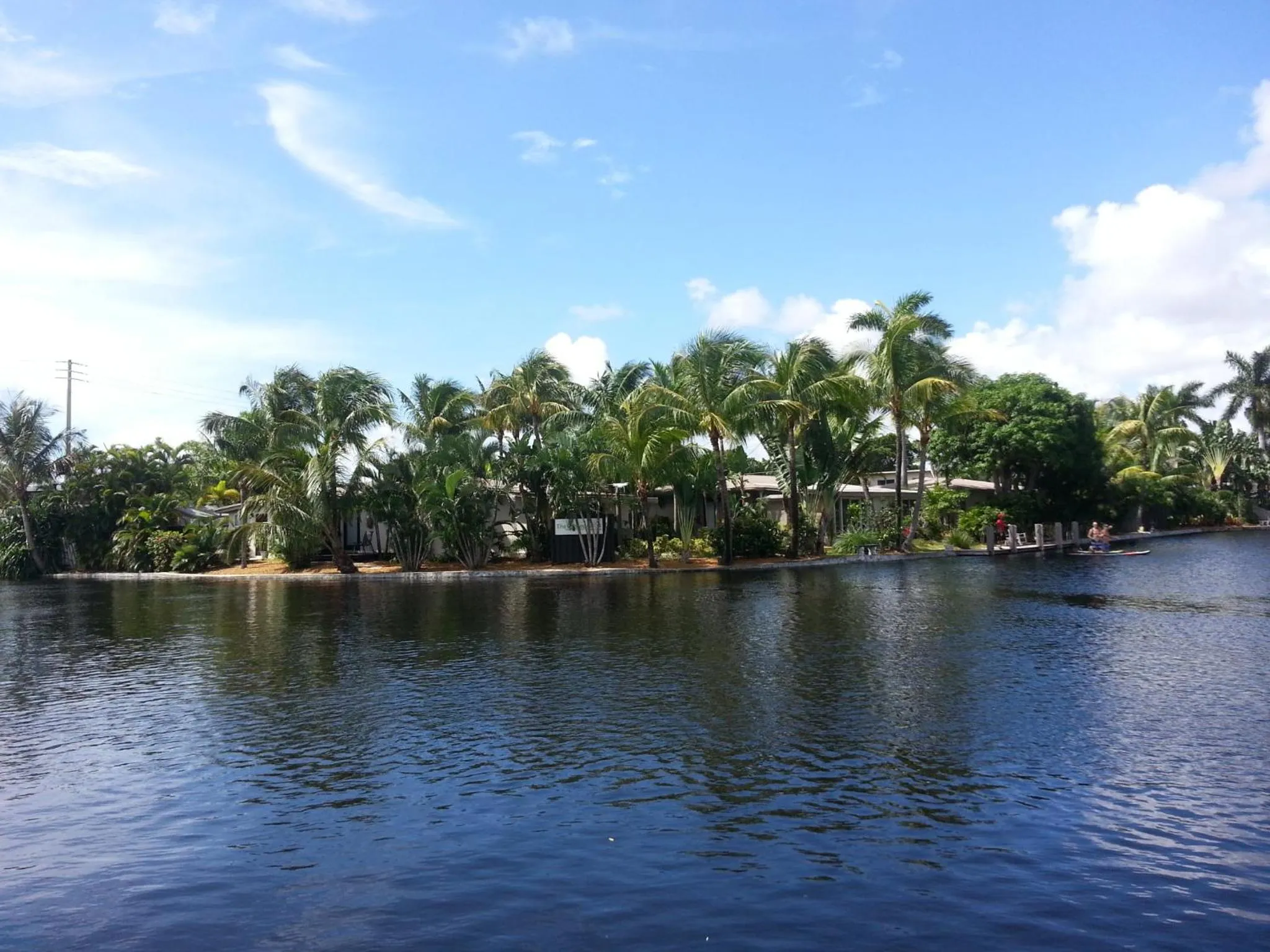 River view in The Cabanas Guesthouse & Spa - Gay Resort catering to Gay Men