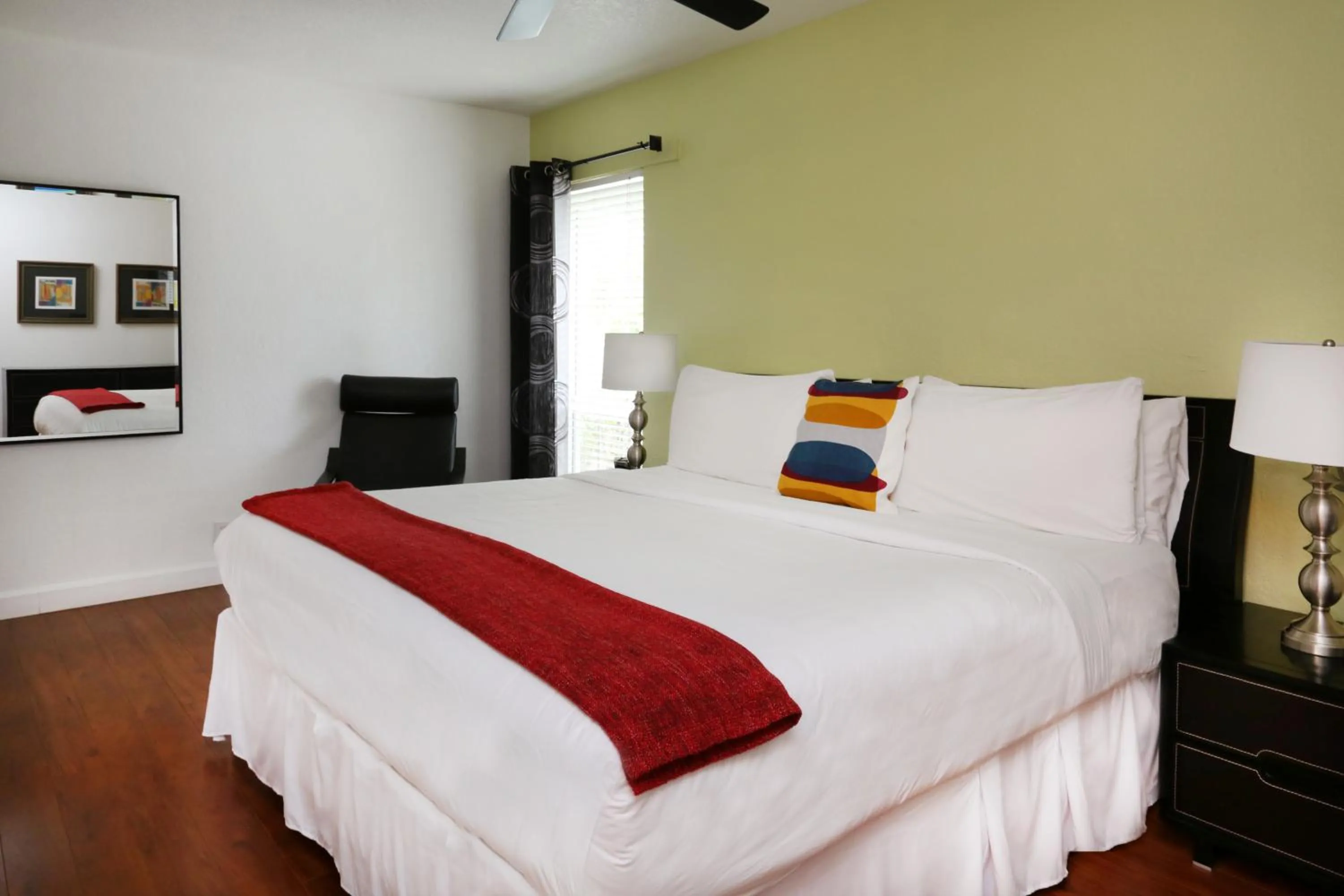 Bedroom, Bed in The Cabanas Guesthouse & Spa - Gay Resort catering to Gay Men