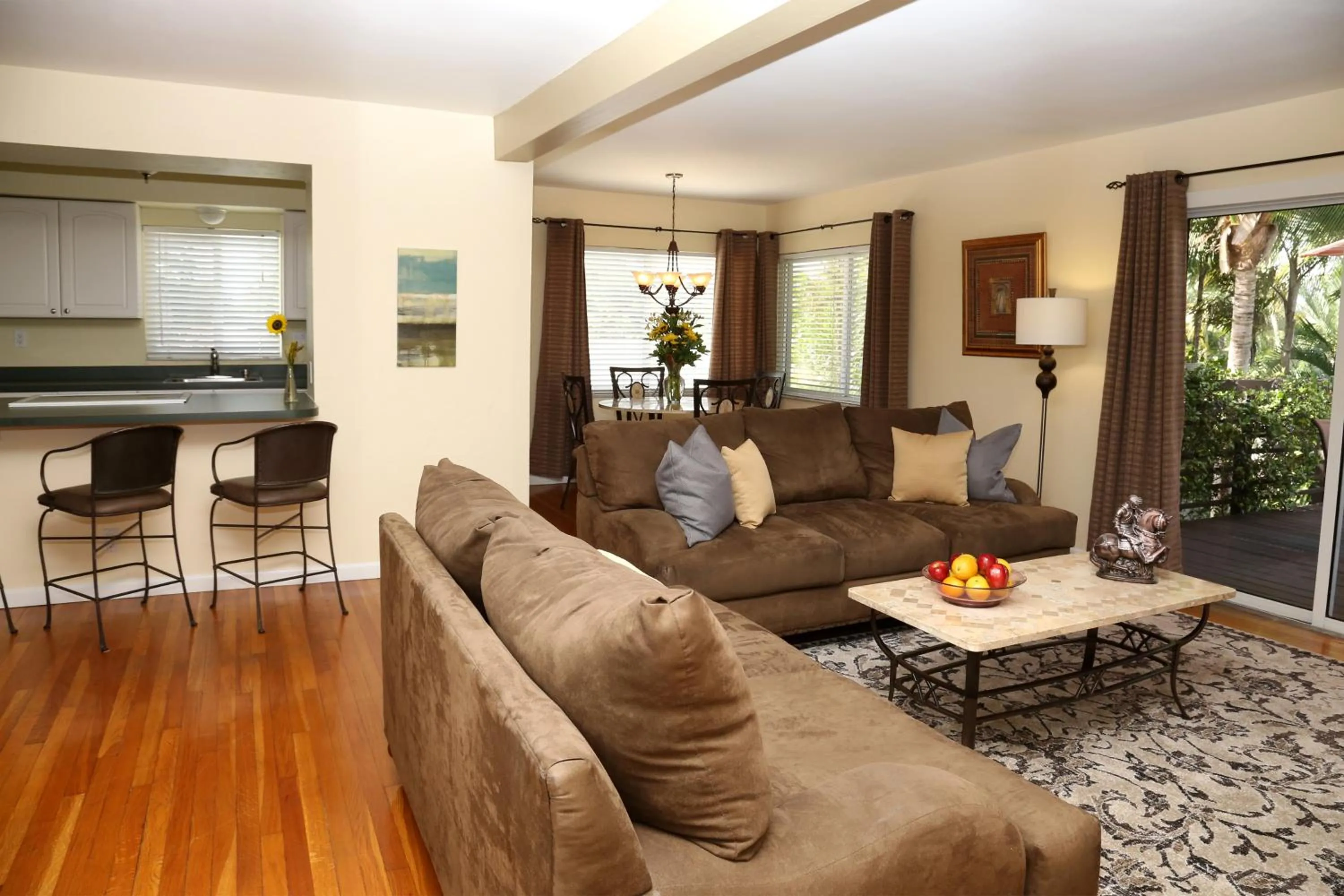 Seating area in The Cabanas Guesthouse & Spa - Gay Resort catering to Gay Men