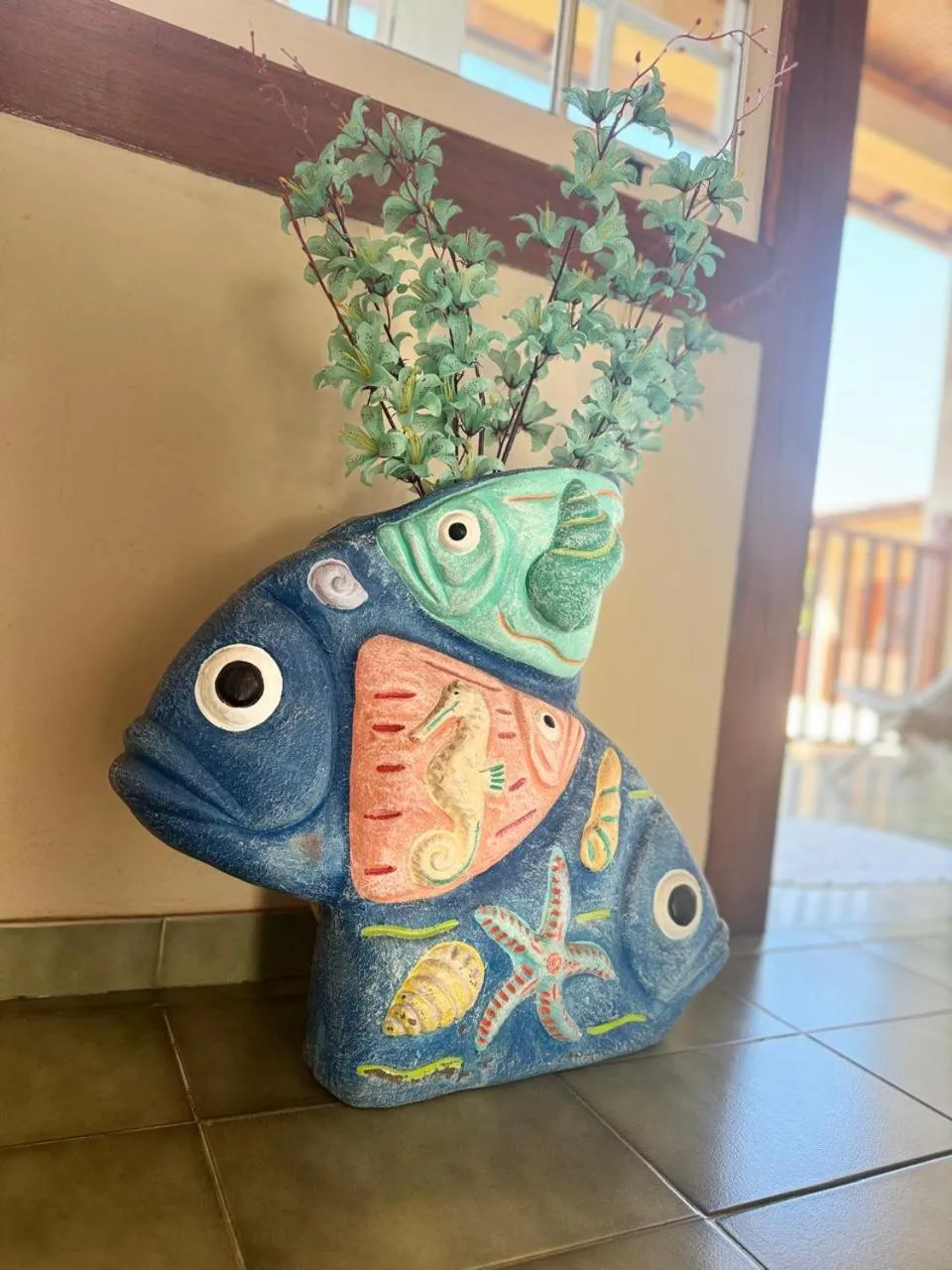 Decorative detail in Pousada dos Navegantes