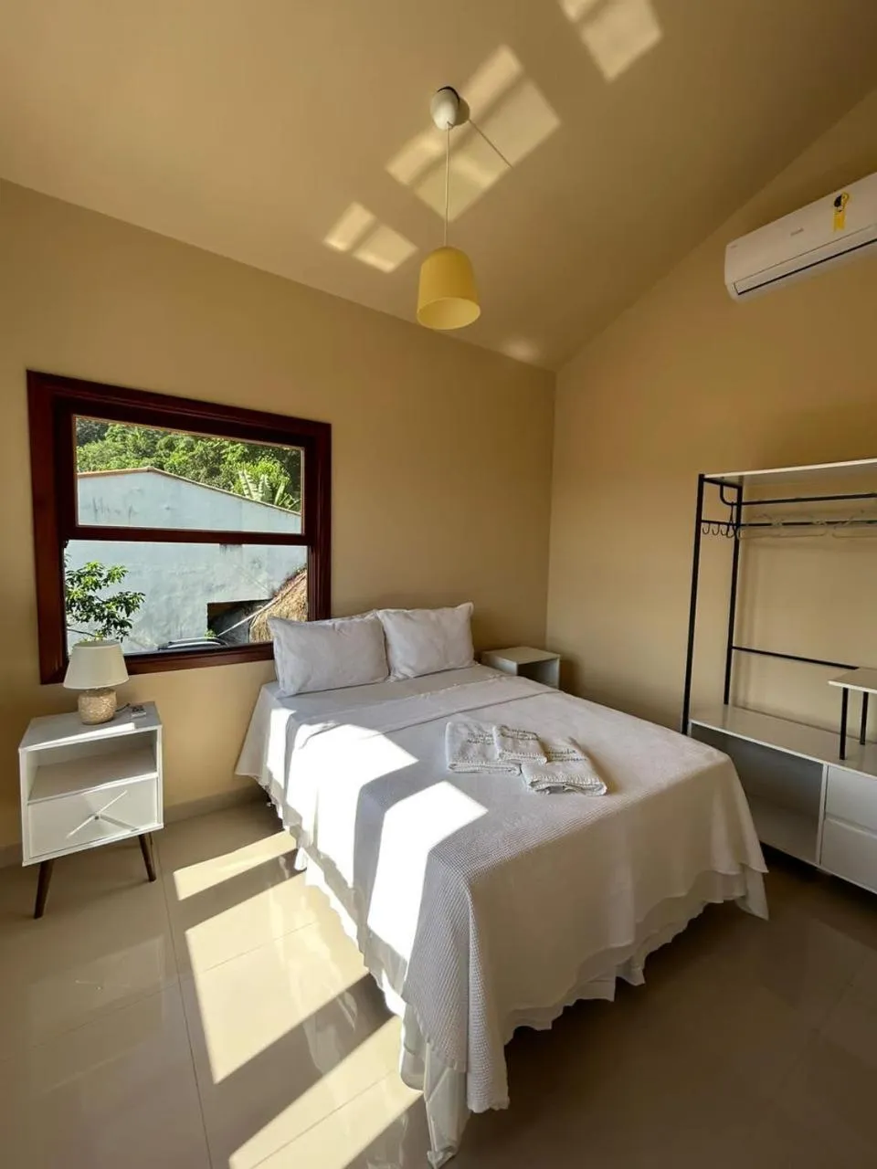 Bed in Pousada dos Navegantes