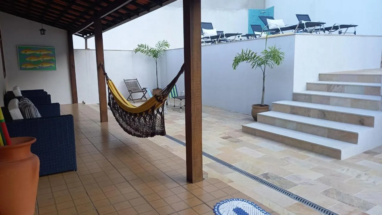 Seating area in Pousada dos Navegantes