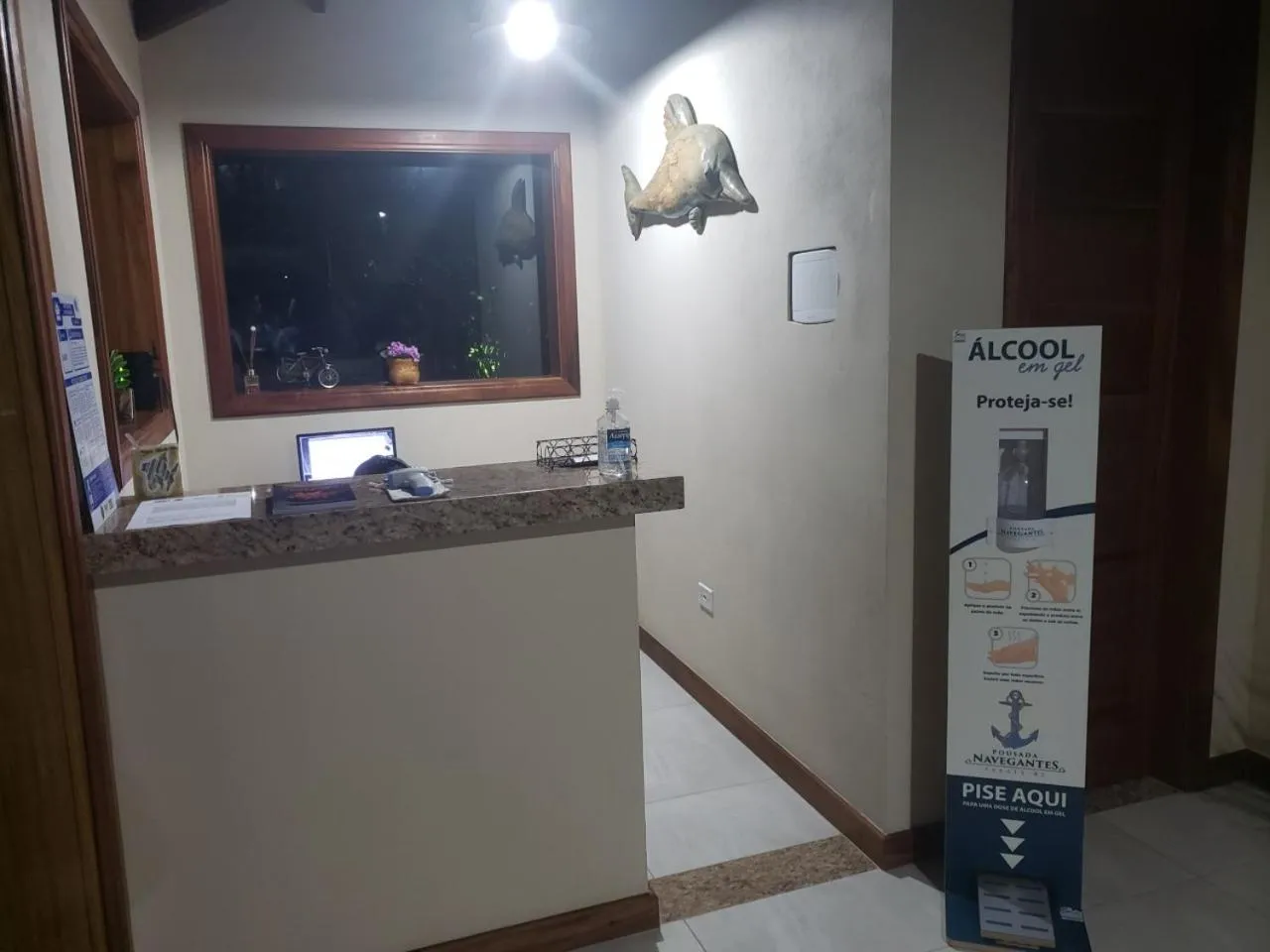 Lobby or reception in Pousada dos Navegantes