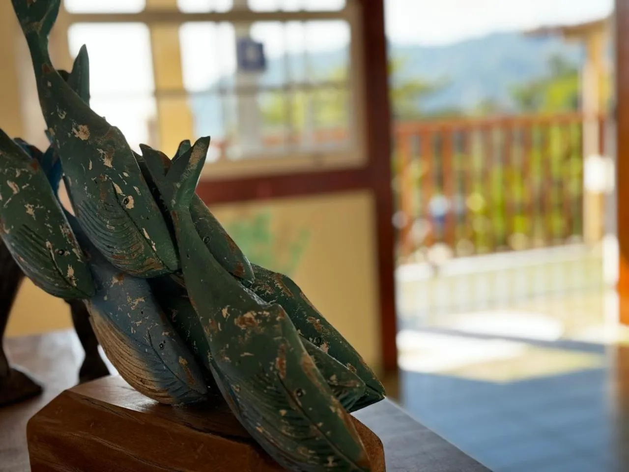 Seating area in Pousada dos Navegantes