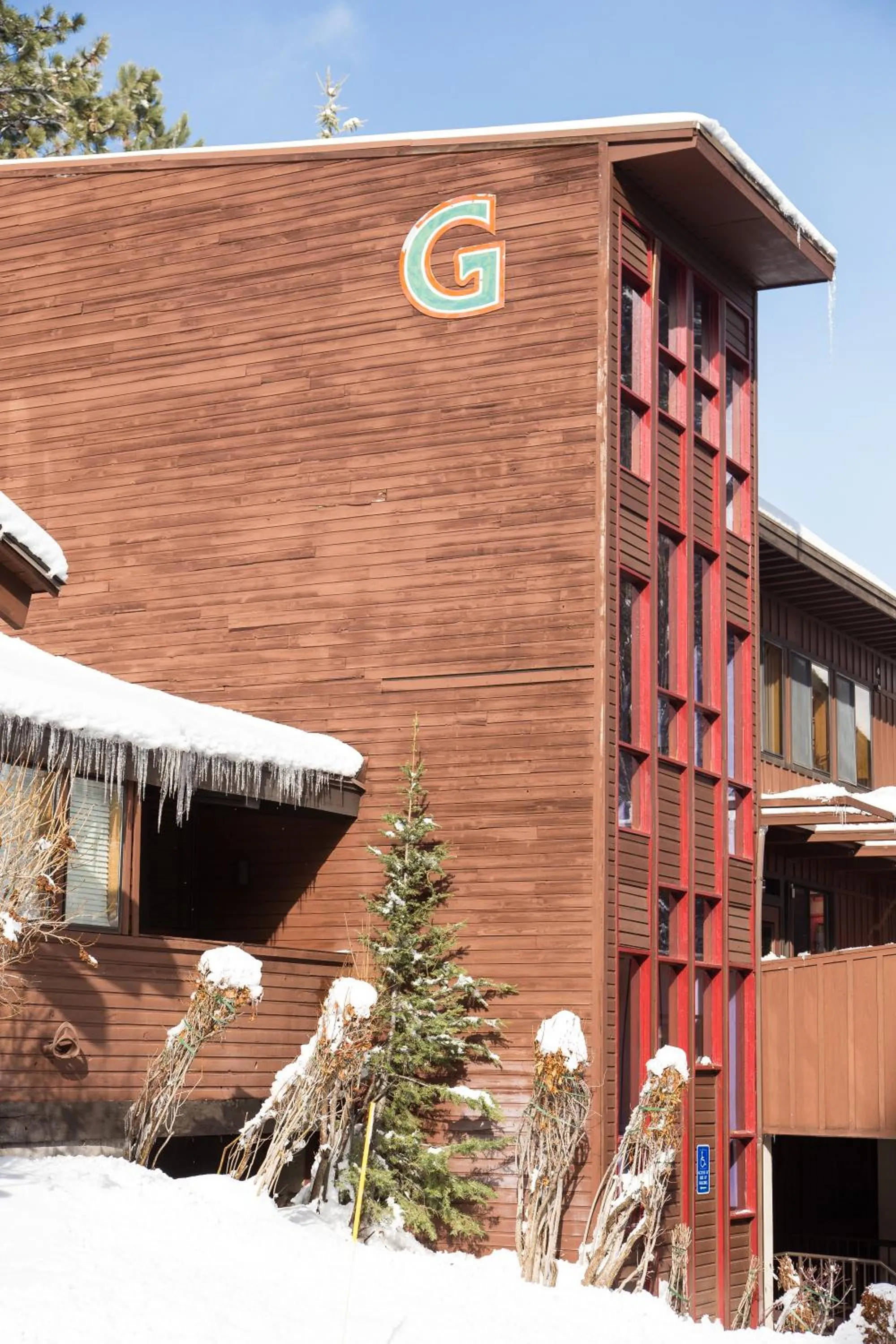 Facade/entrance in Granlibakken Tahoe
