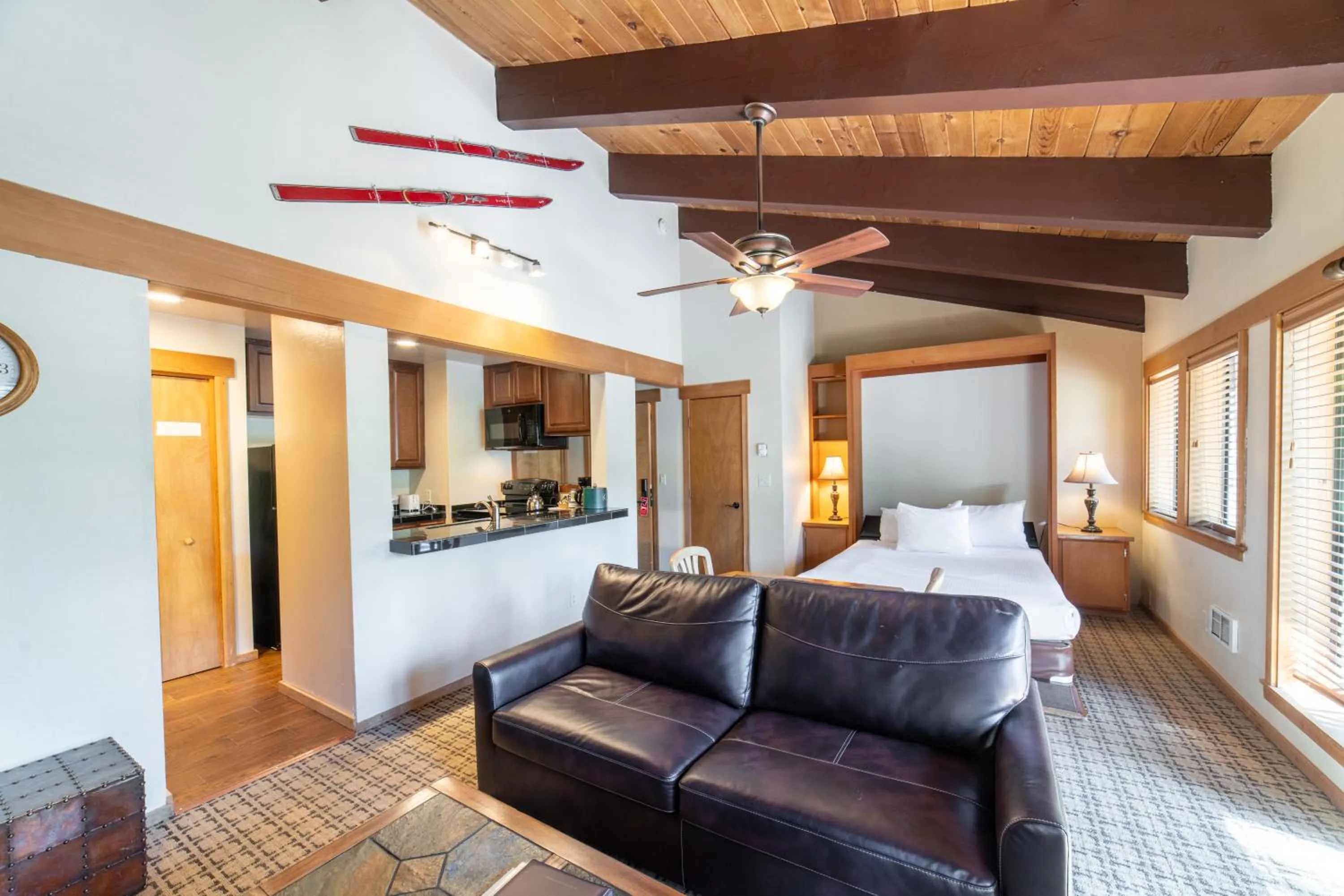 Seating area in Granlibakken Tahoe