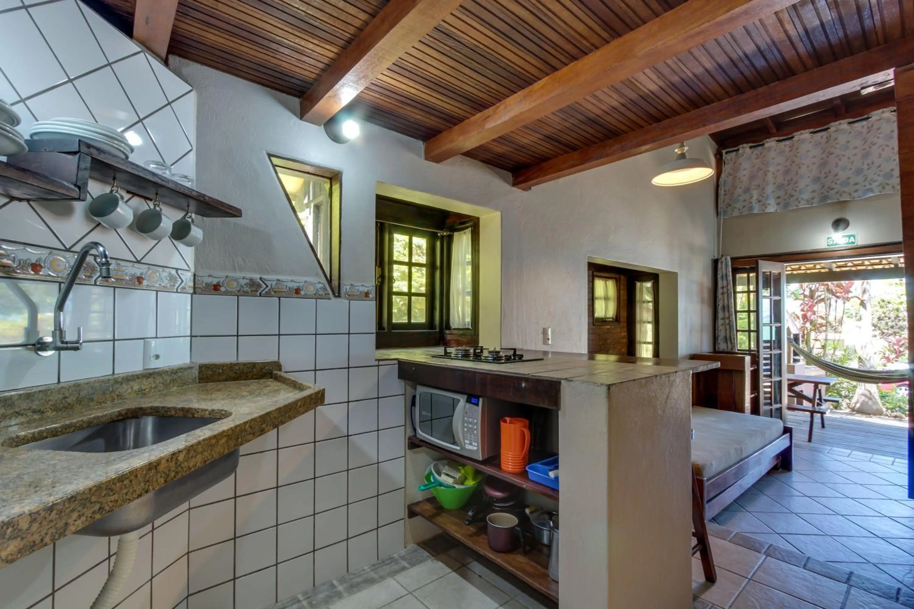 kitchen in Pousada dos Ingleses