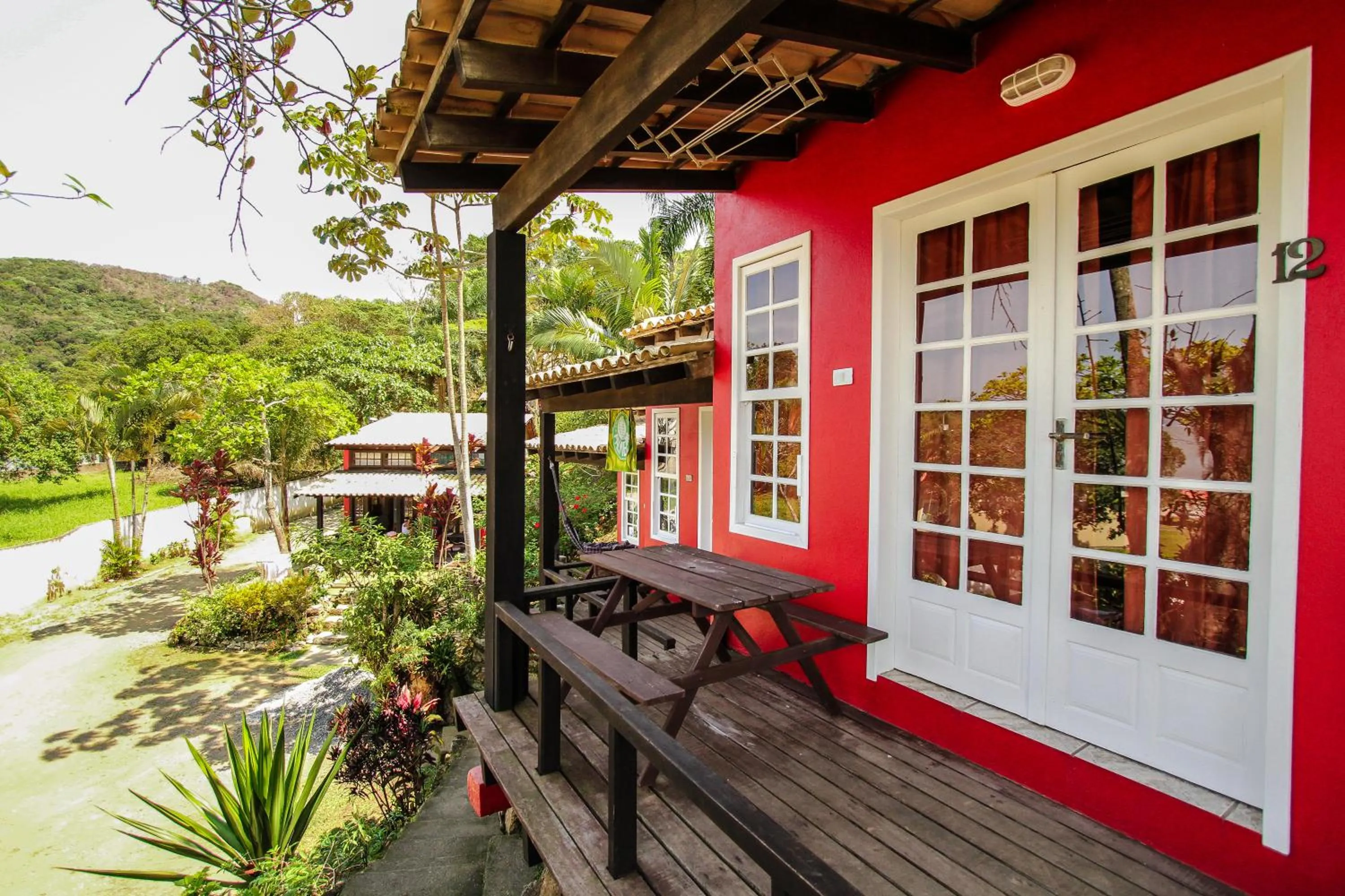 Patio in Pousada dos Ingleses