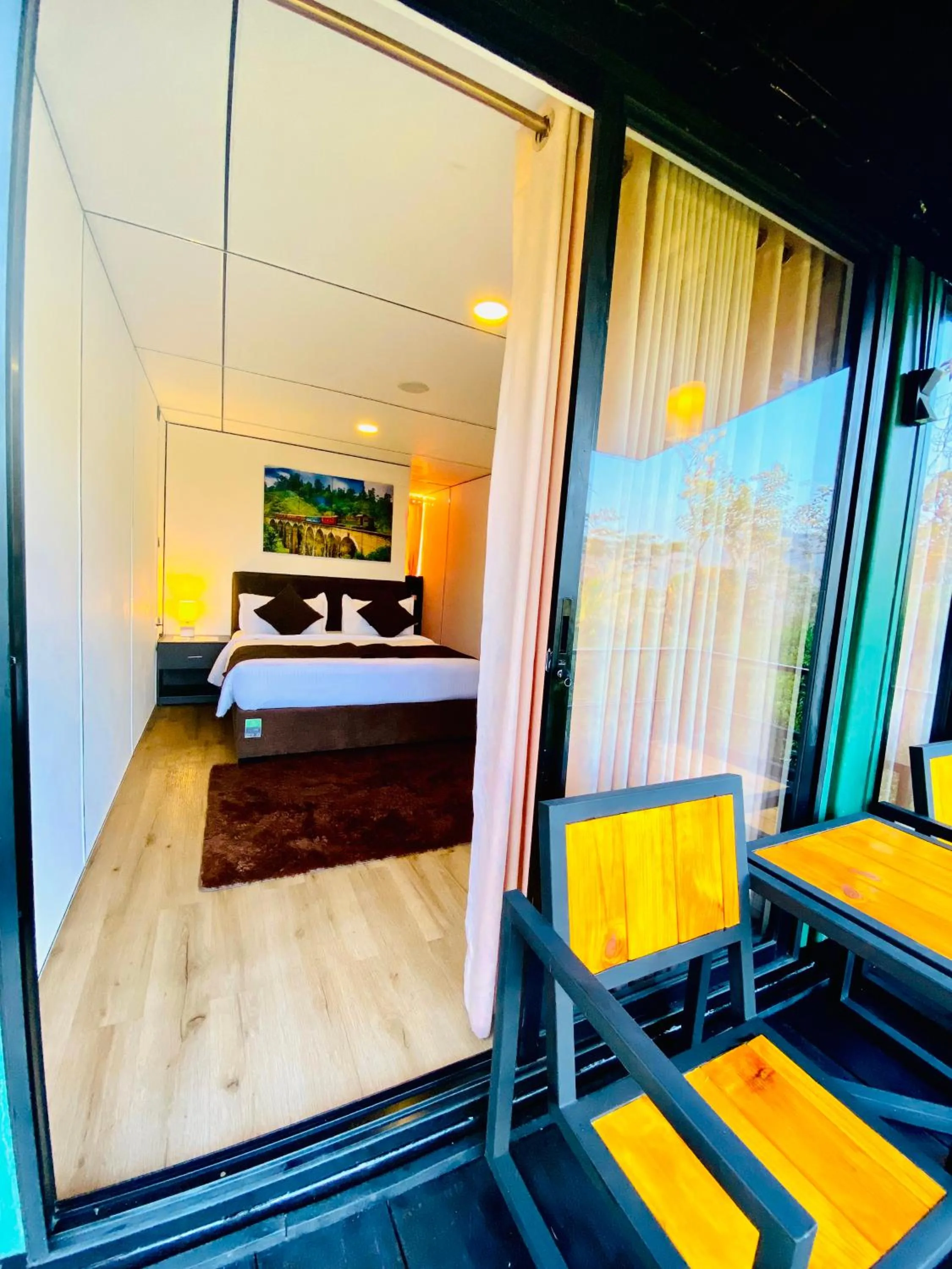 Bed in Box on clouds