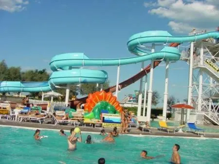 Aqua park in Hotel Ombretta Mare