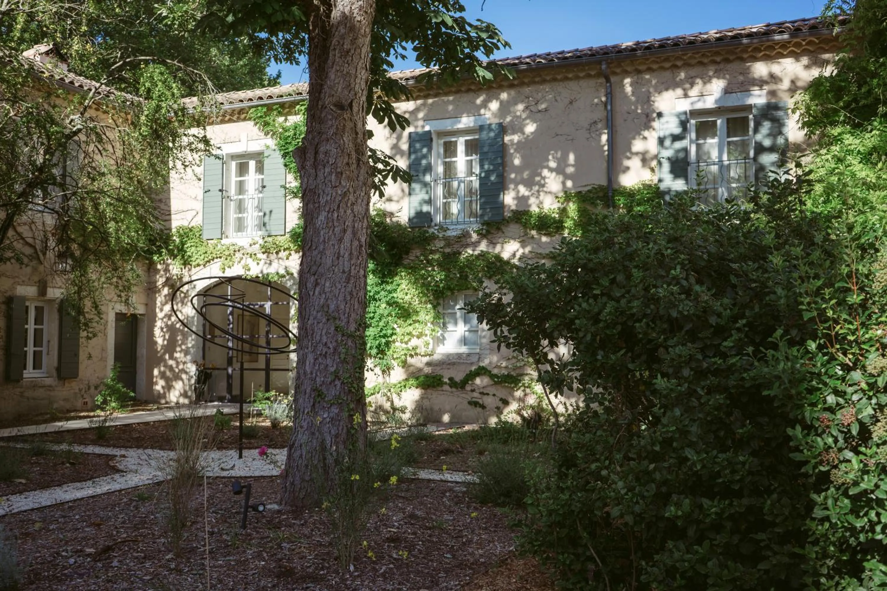 Garden in Château de Montcaud