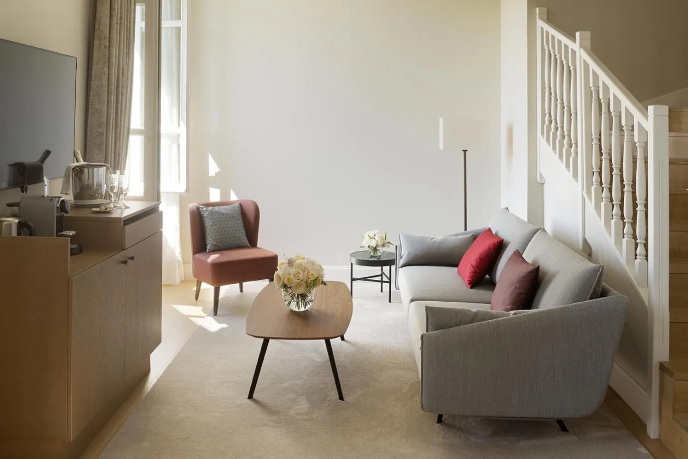 Living room in Château de Montcaud