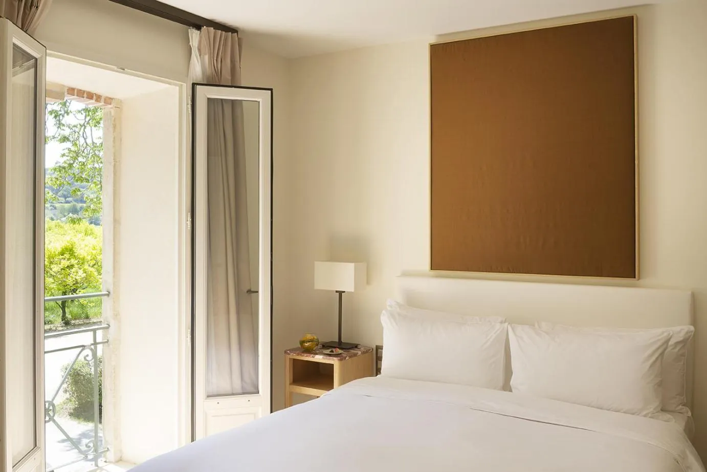 Bedroom, Bed in Château de Montcaud