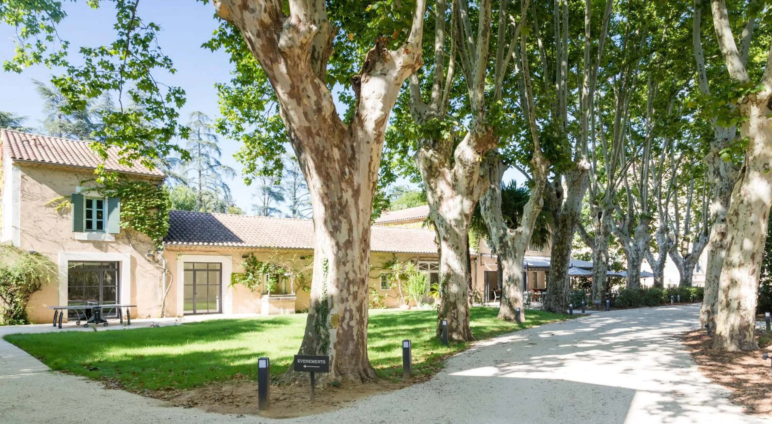 Patio in Château de Montcaud