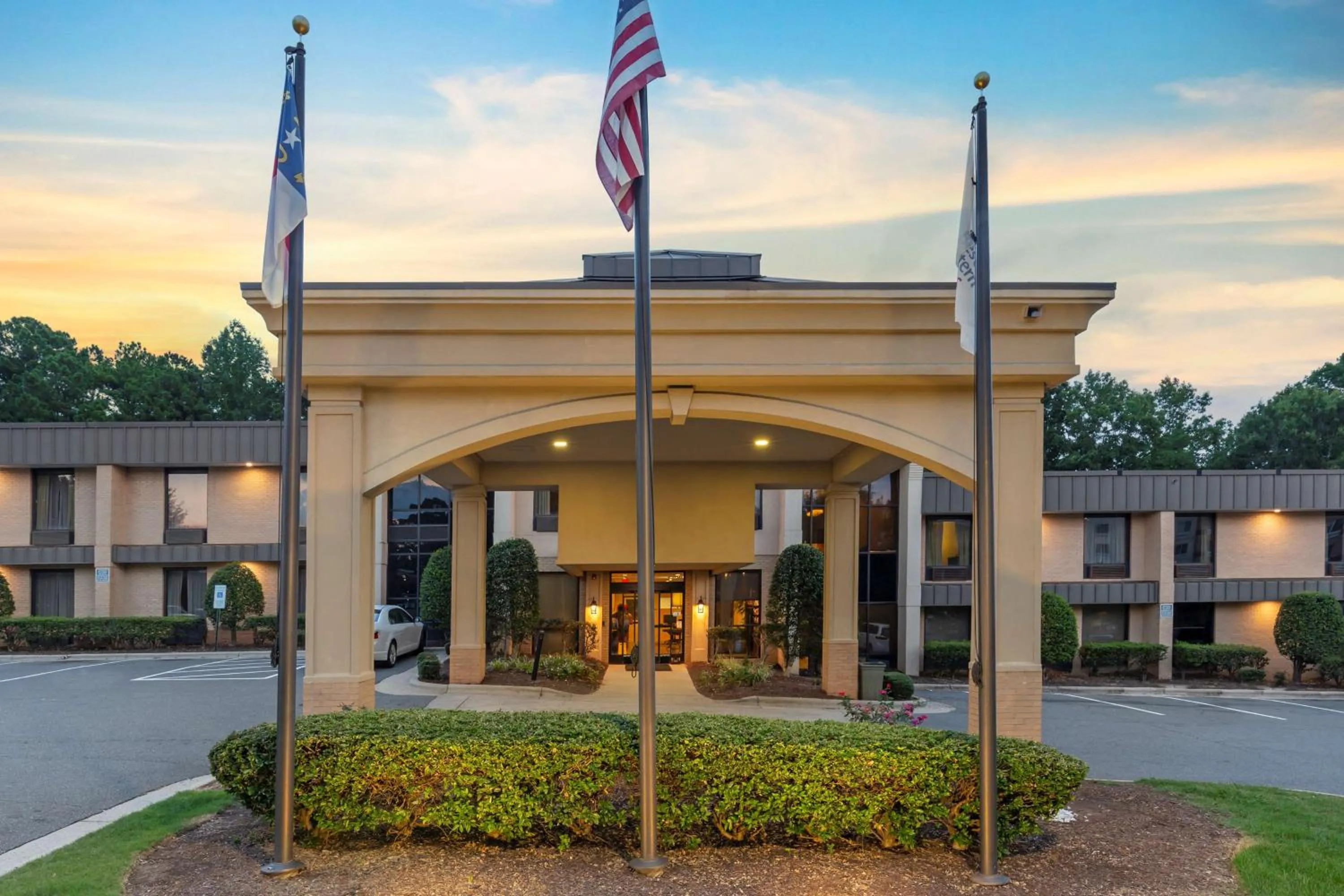 Property building in Best Western Plus Cary - NC State