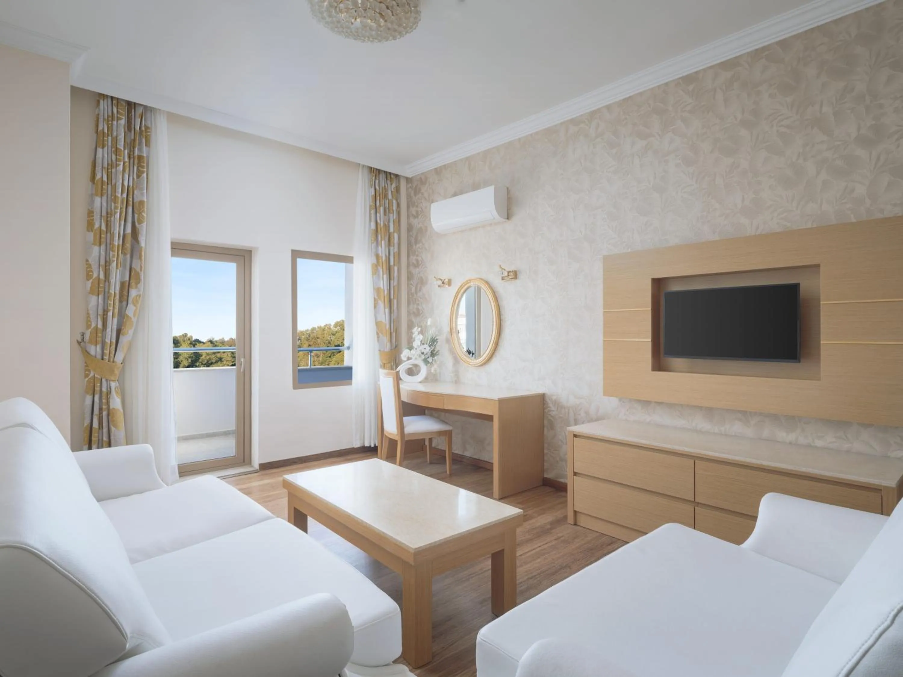 Seating area, Bed in Selectum Noa Belek